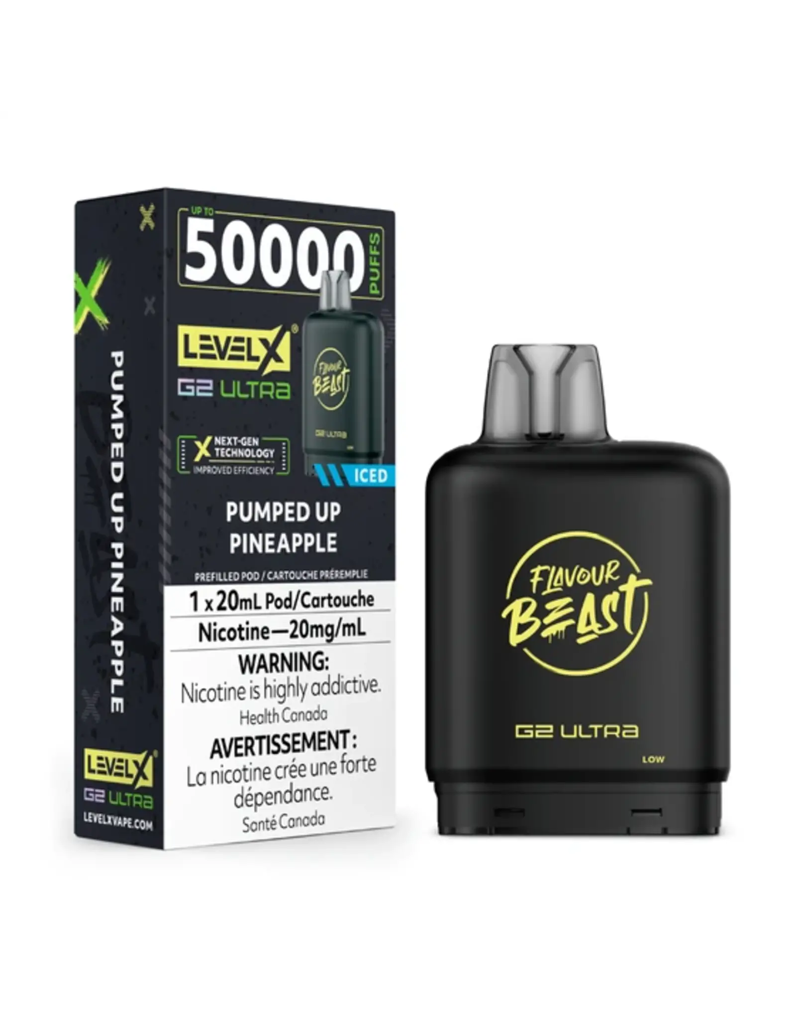 Flavour Beast Level X G2 Ultra | Flavour Beast 50K Pod (20mL)