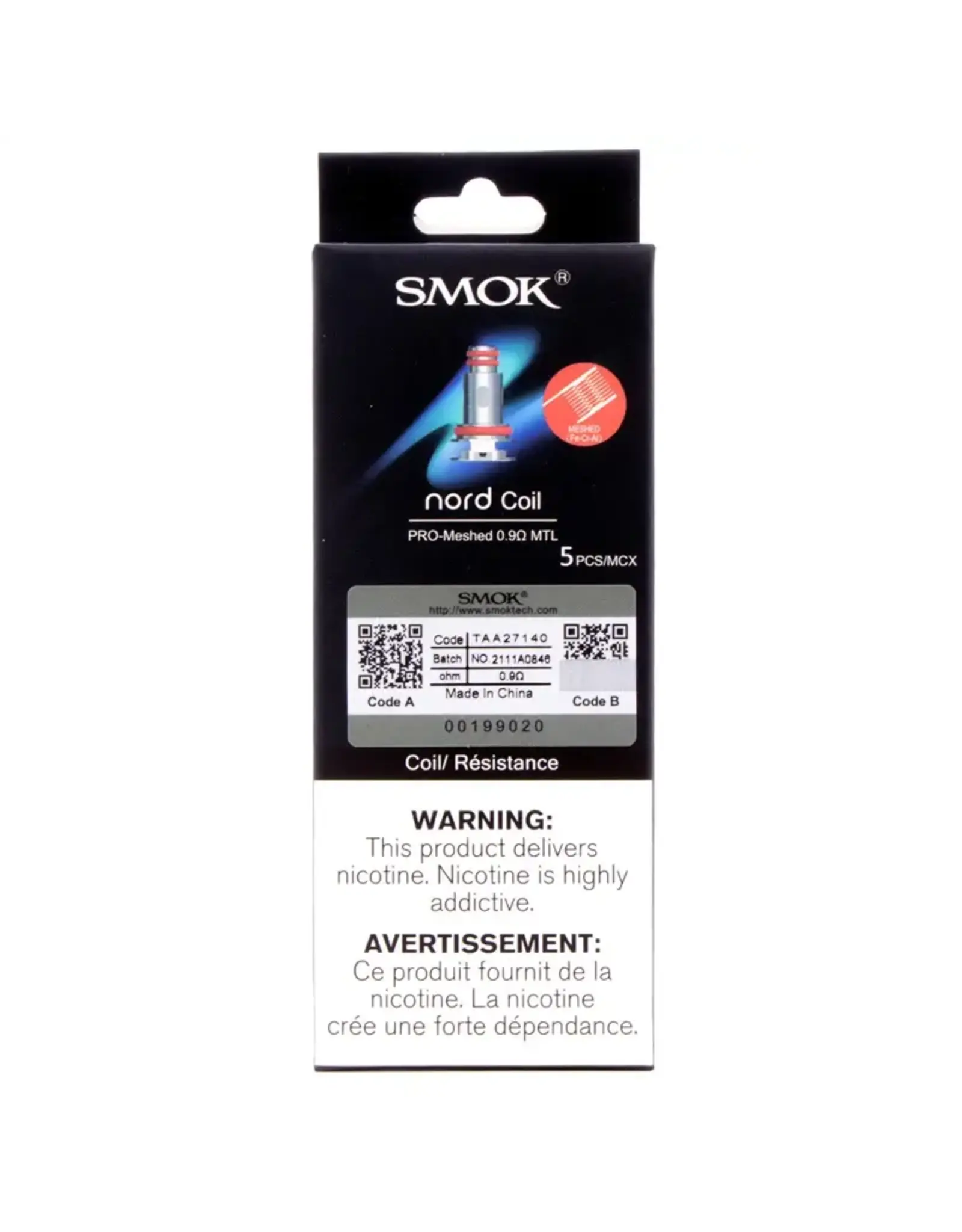 Smok Smok Nord Pro Meshed Replacement Coils (5/Pk)