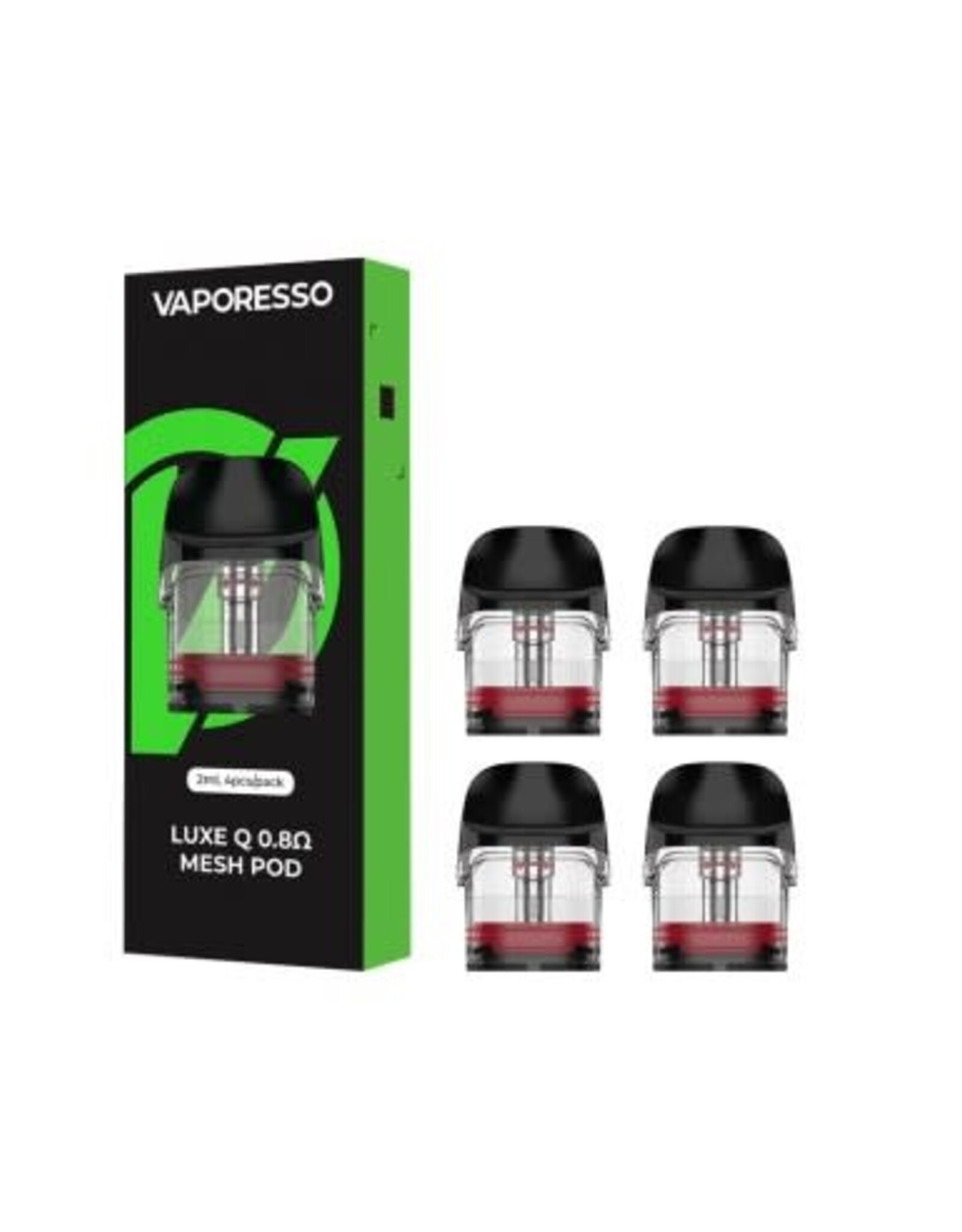 Vaporesso Vaporesso Luxe Q Replacement Pods (4/Pk) (2mL) 0.8 Mesh