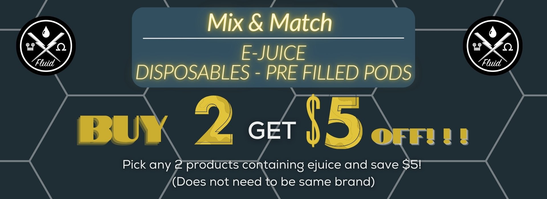 Mix & Match $5