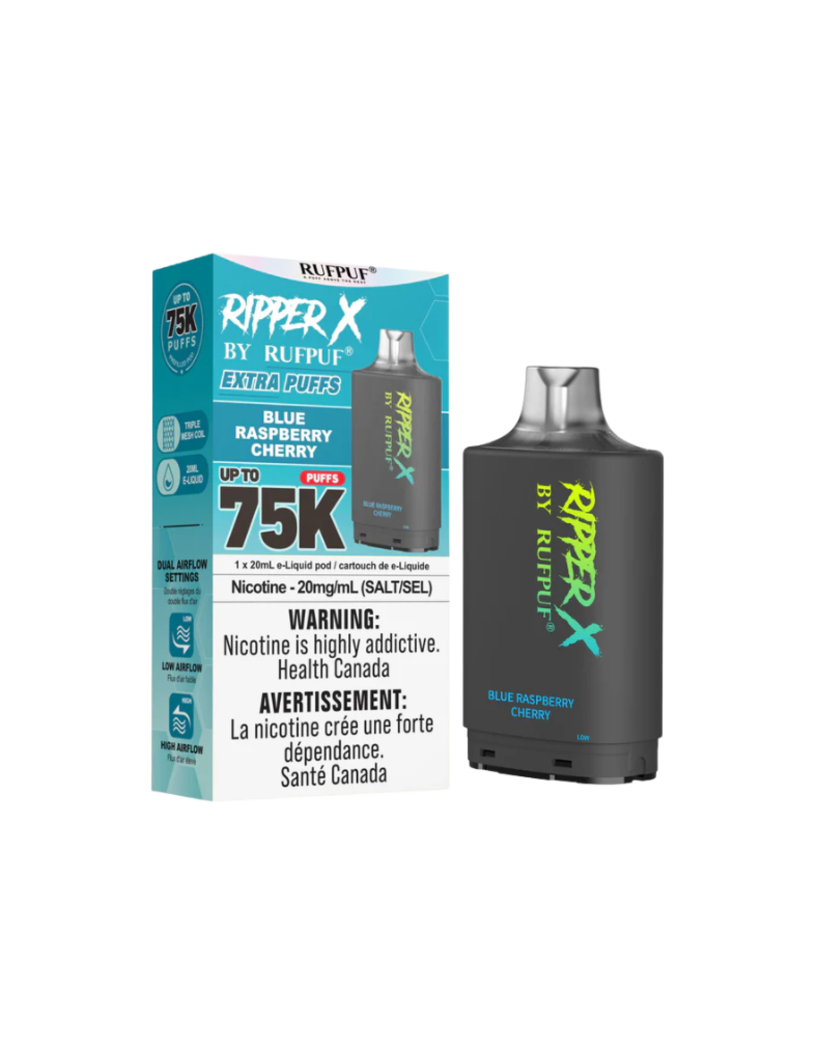 G core Level X | G Core Ripper X 75K Pod (20mL)