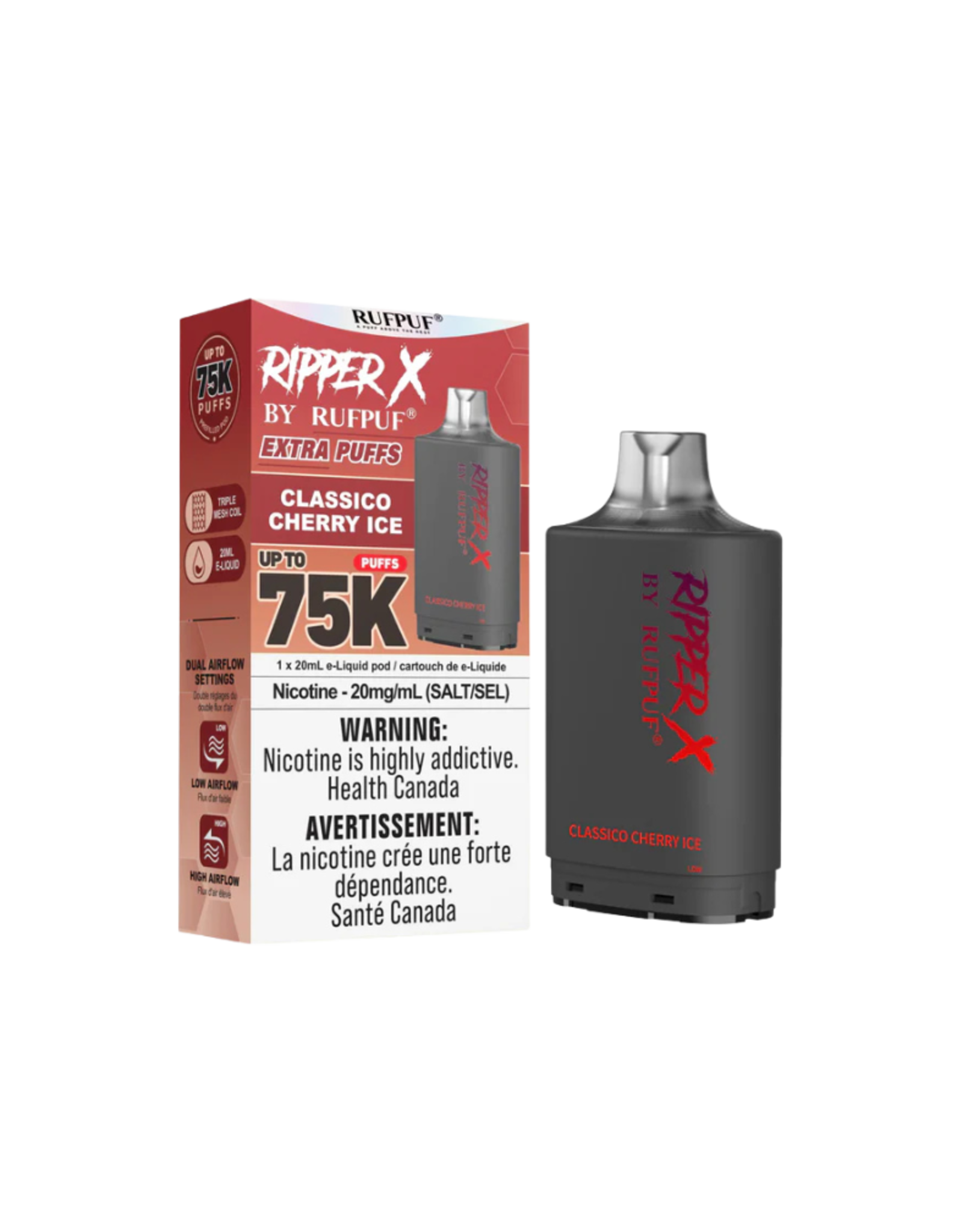 G core Level X | G Core Ripper X 75K Pod (20mL)