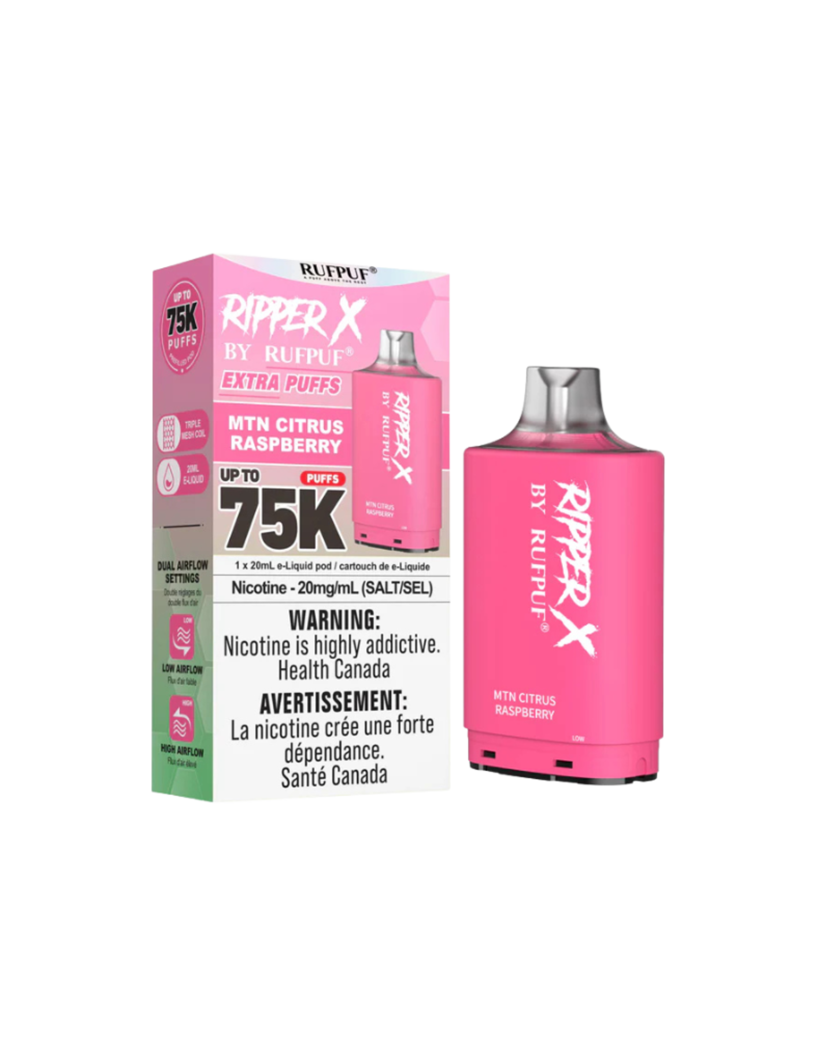 G core Level X | G Core Ripper X 75K Pod (20mL)