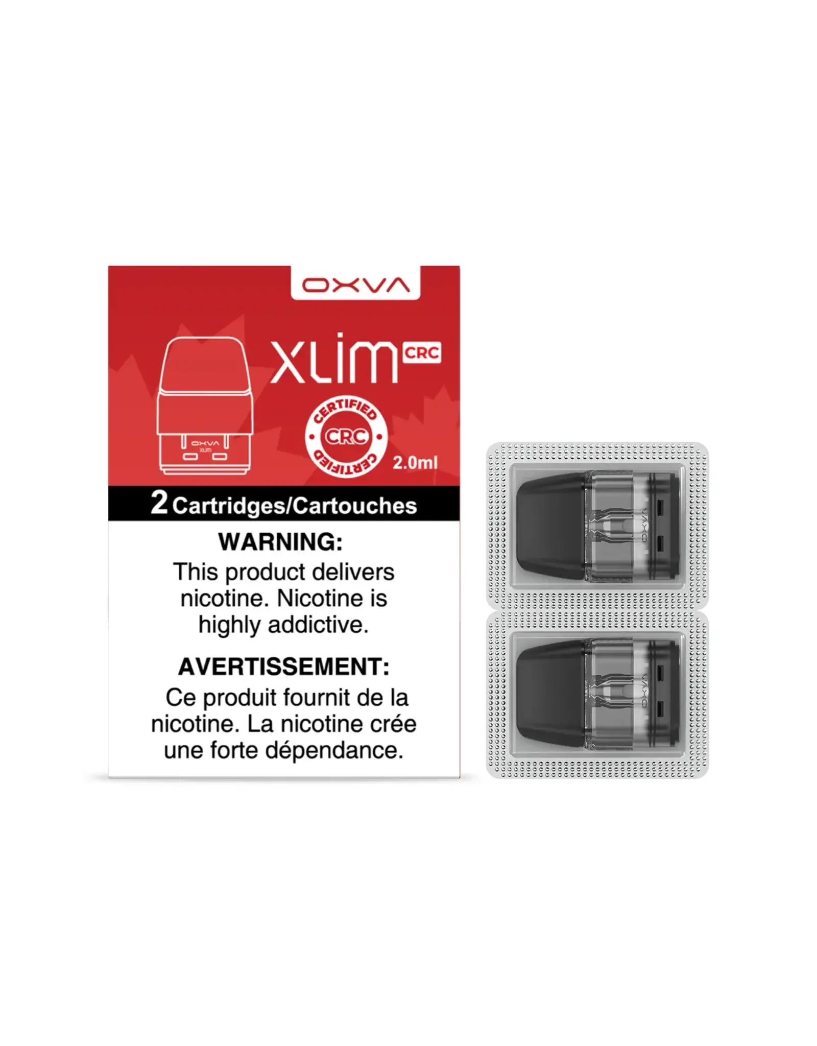 Oxbar Oxva Xlim Replacement Pods (2/pk) [CRC] 0.8 ohm