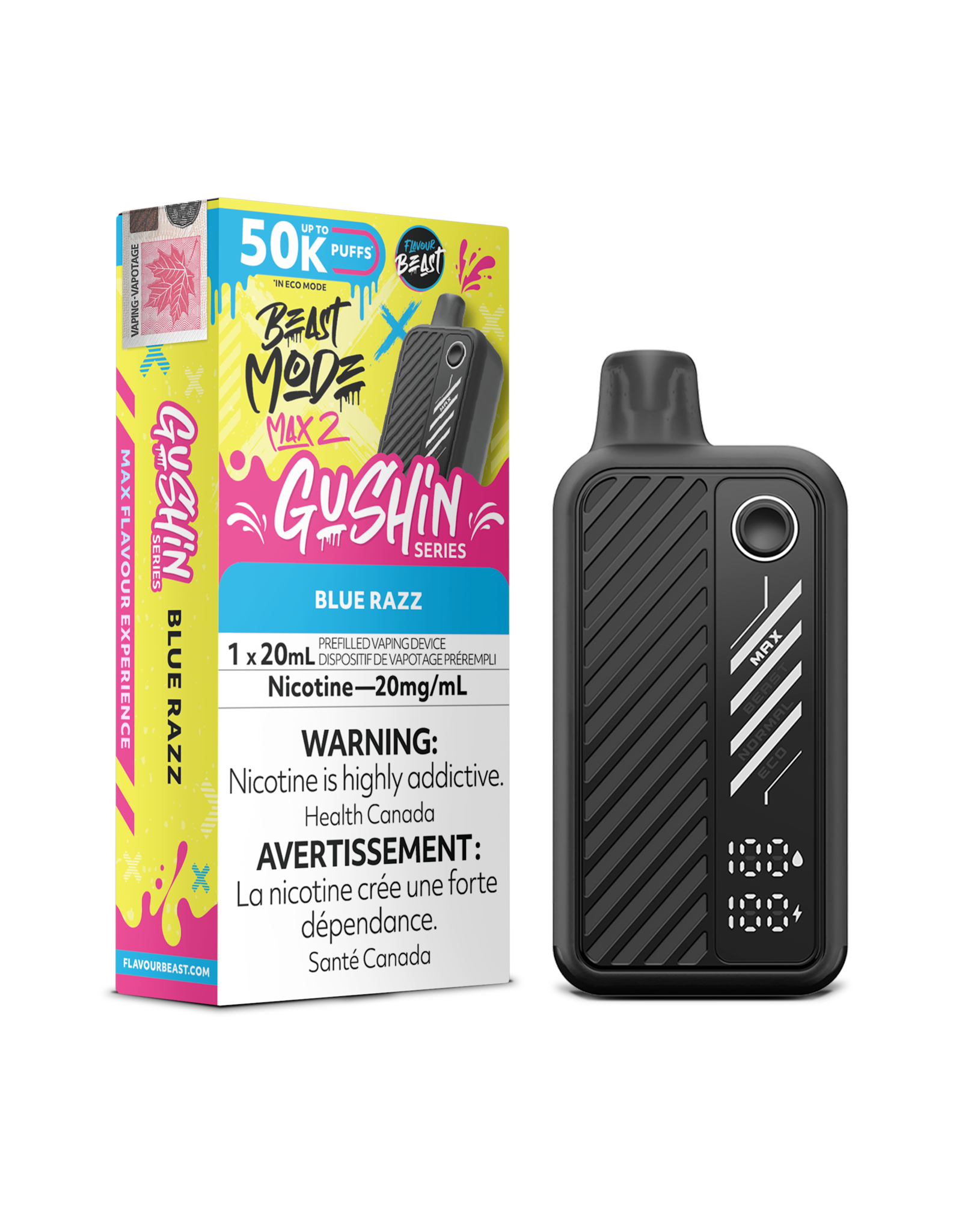 Flavour Beast Flavour Beast | Beast Mode Max 2 | 50K Disposable Device | Gushin' (20mL)