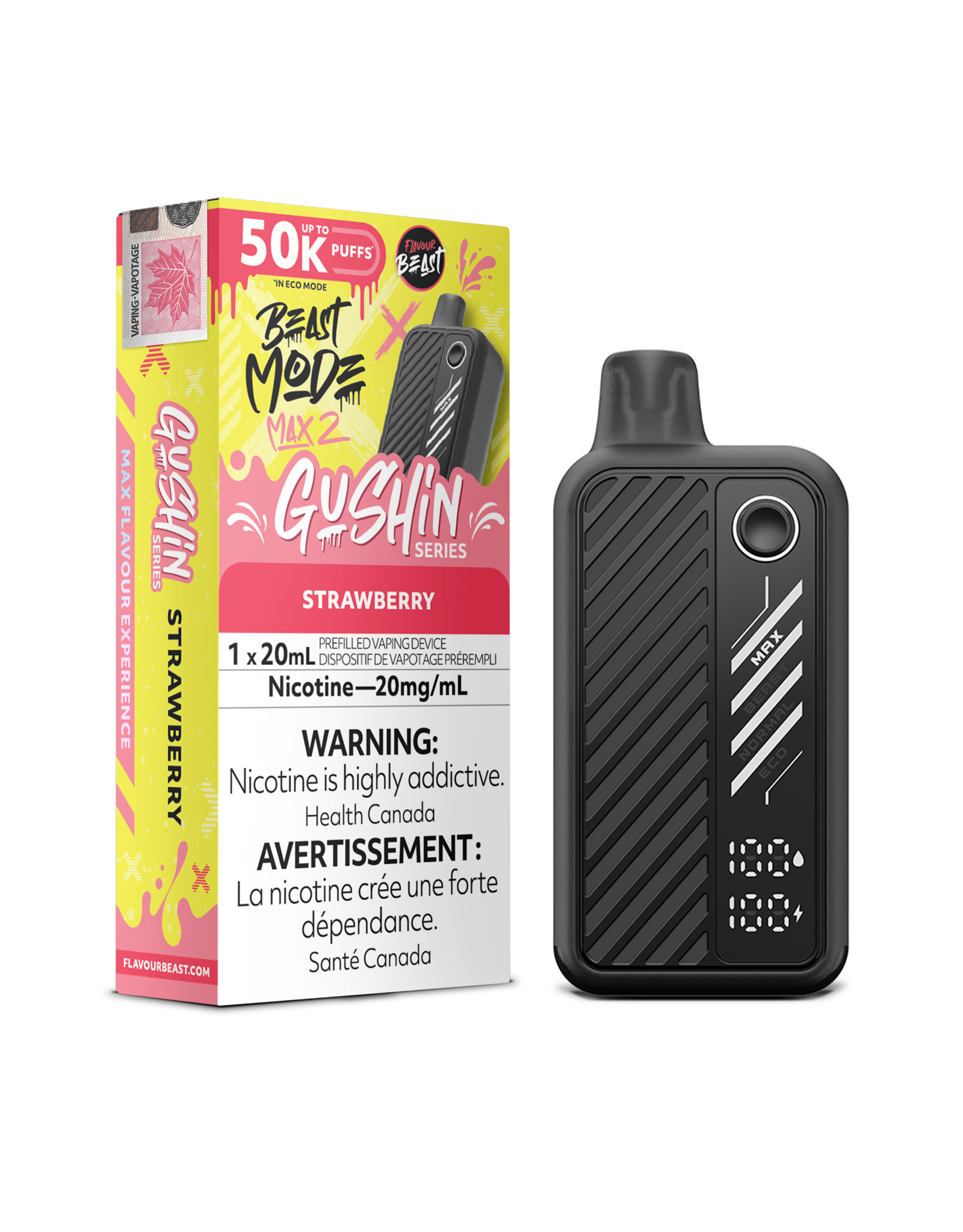Flavour Beast Flavour Beast | Beast Mode Max 2 | 50K Disposable Device | Gushin' (20mL)