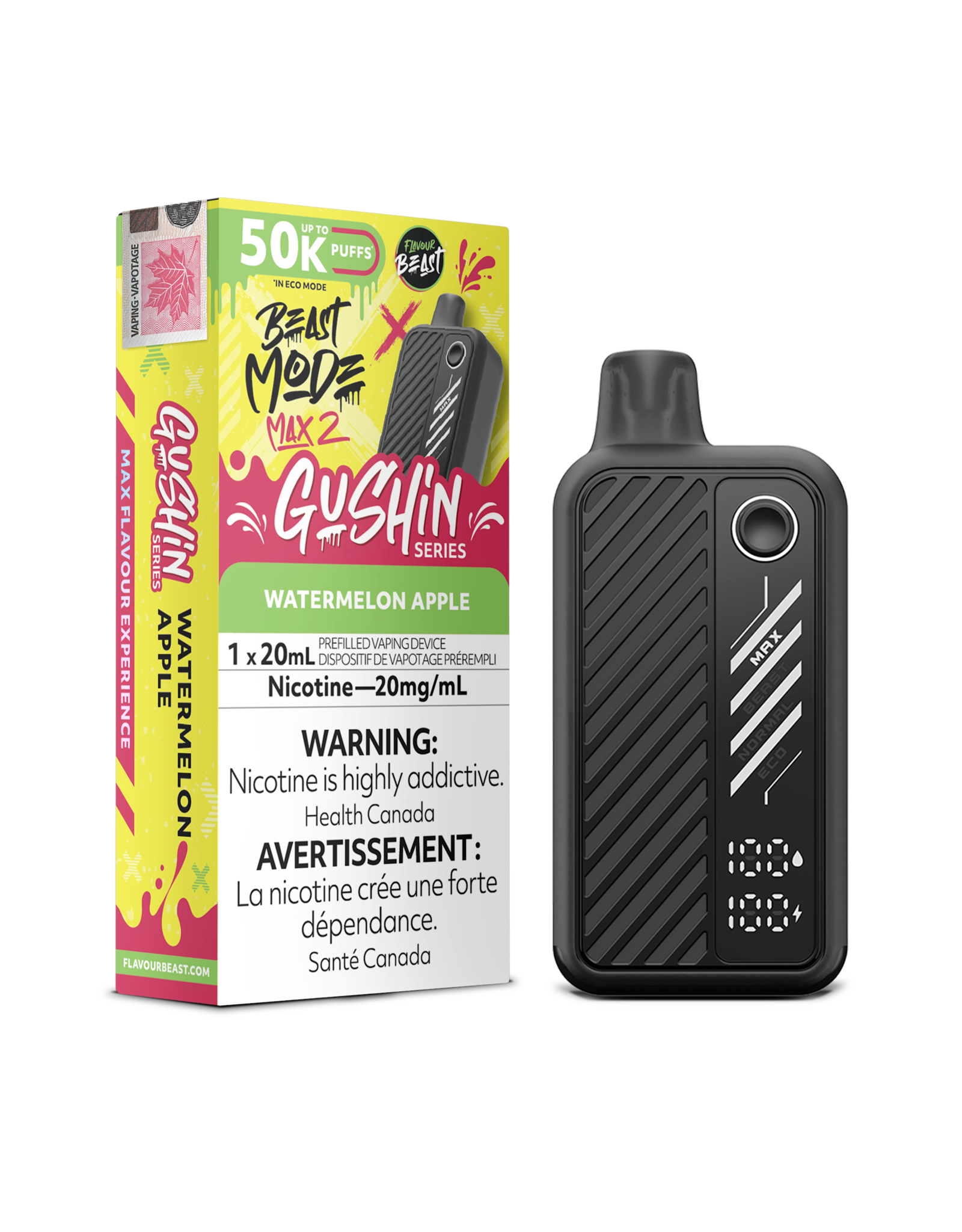 Flavour Beast Flavour Beast | Beast Mode Max 2 | 50K Disposable Device | Gushin' (20mL)