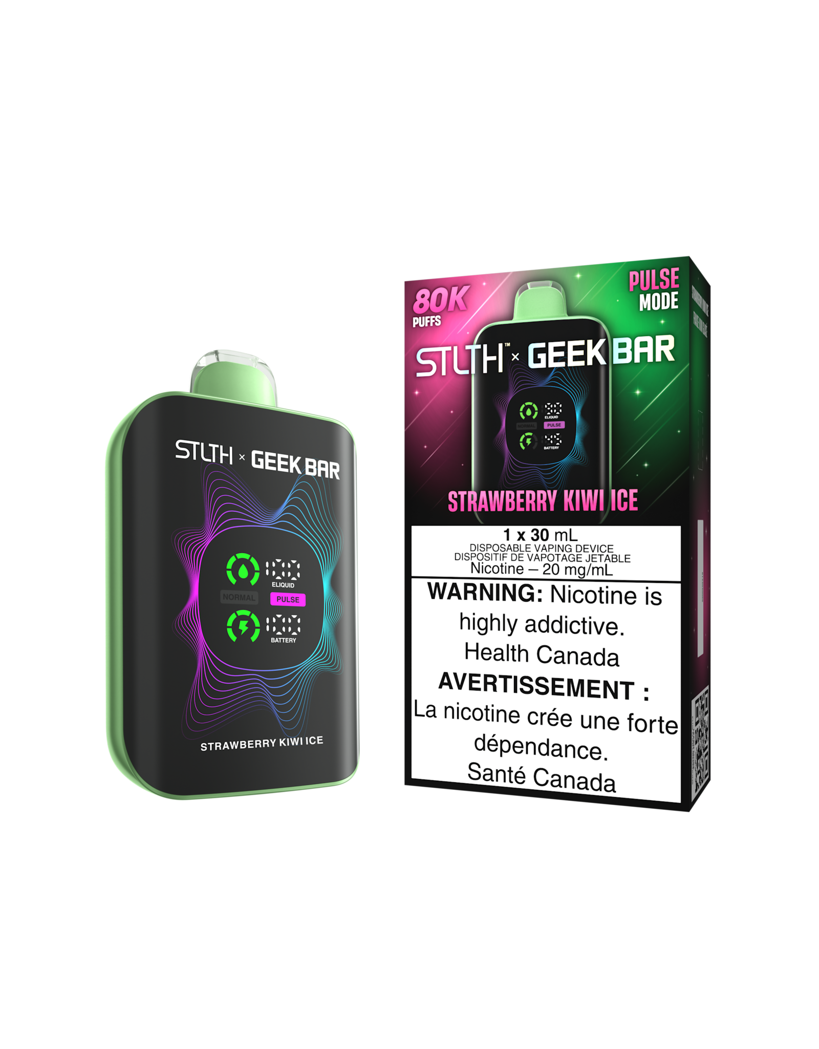 STLTH STLTH x GeekBar 80K Disposable Device (30mL)