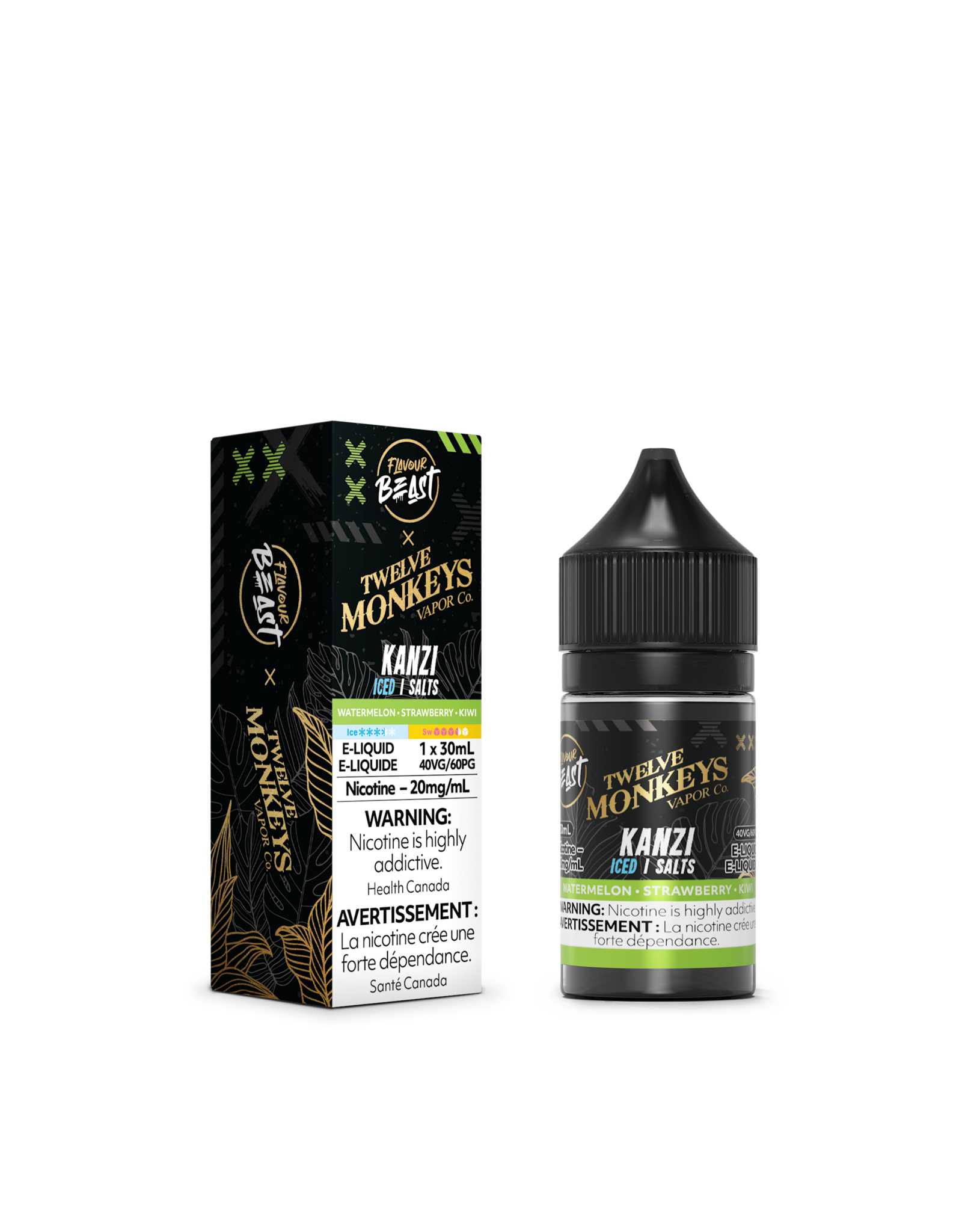 Flavour Beast Flavour Beast E-Juice | Salt Nic | Twelve Monkeys (30mL)