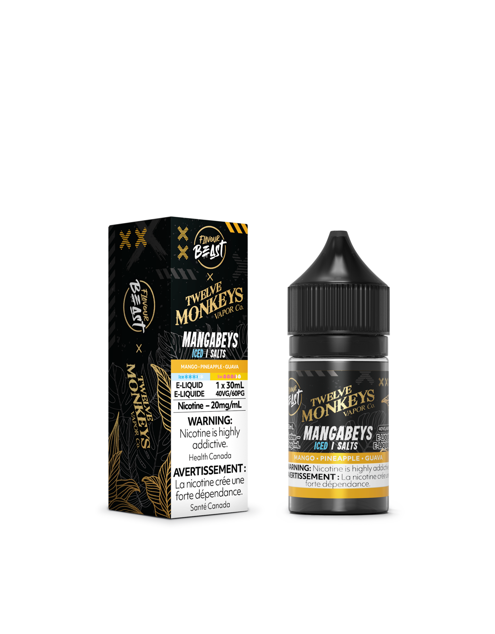 Flavour Beast Flavour Beast E-Juice | Salt Nic | Twelve Monkeys (30mL)