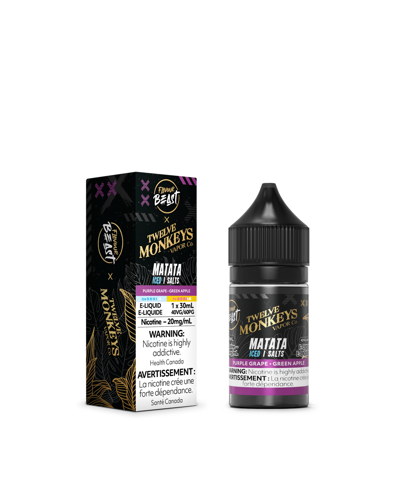Flavour Beast Flavour Beast E-Juice | Salt Nic | Twelve Monkeys (30mL)