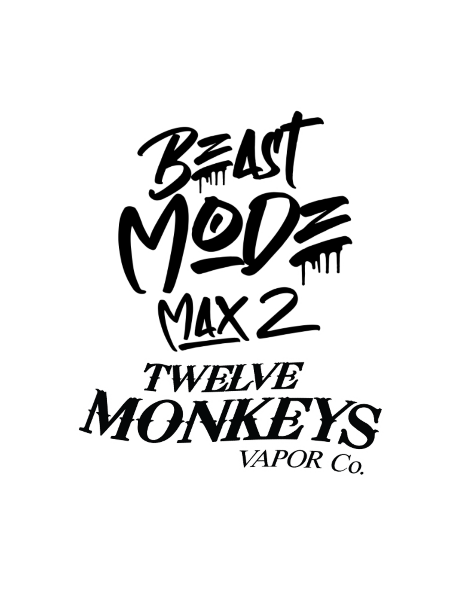 Flavour Beast Flavour Beast | Beast Mode Max 2 | 50K Disposable Device | Twelve Monkeys (20mL)