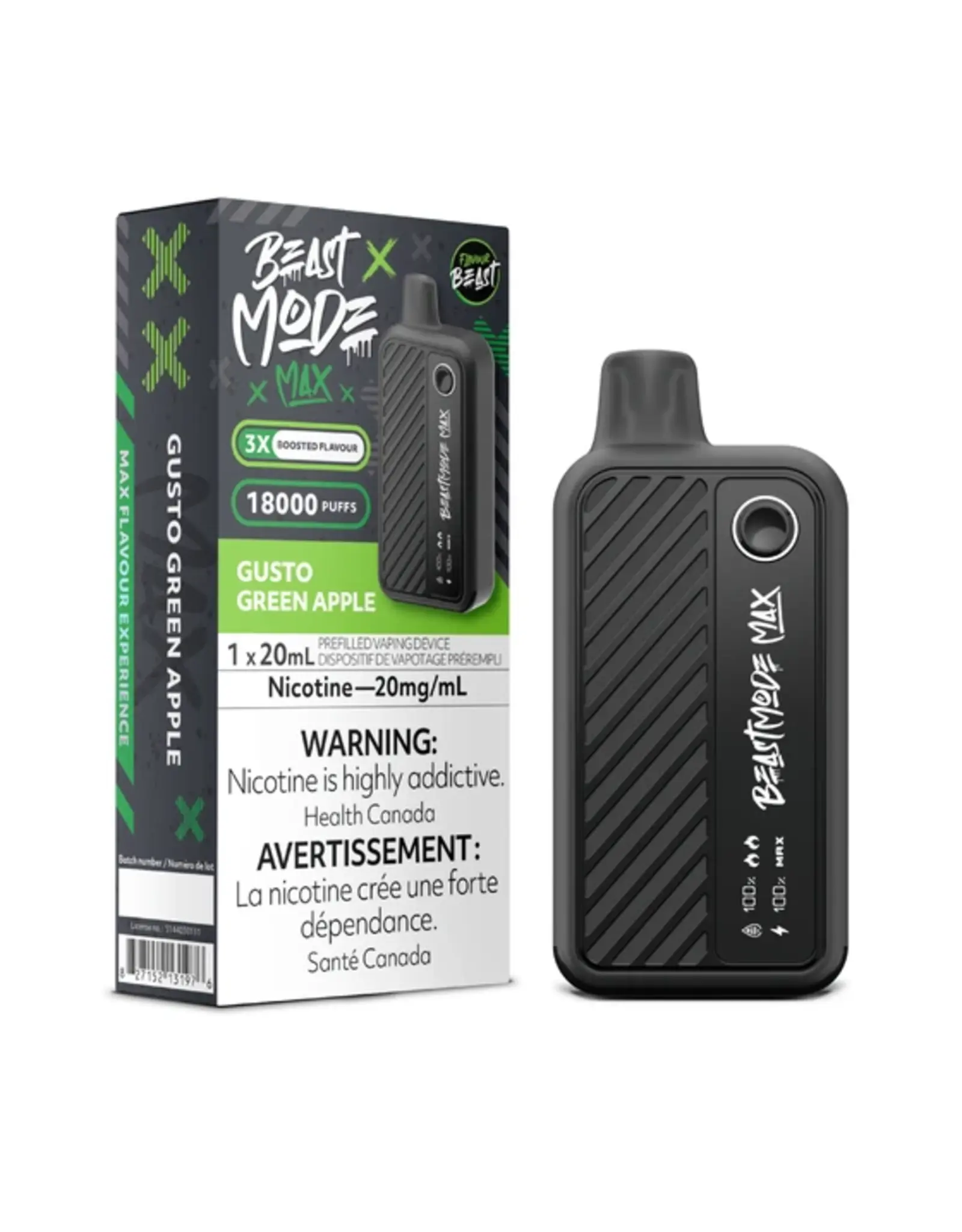 Flavour Beast Flavour Beast  | Beast Mode Max  | 18K Disposable Device (20mL)