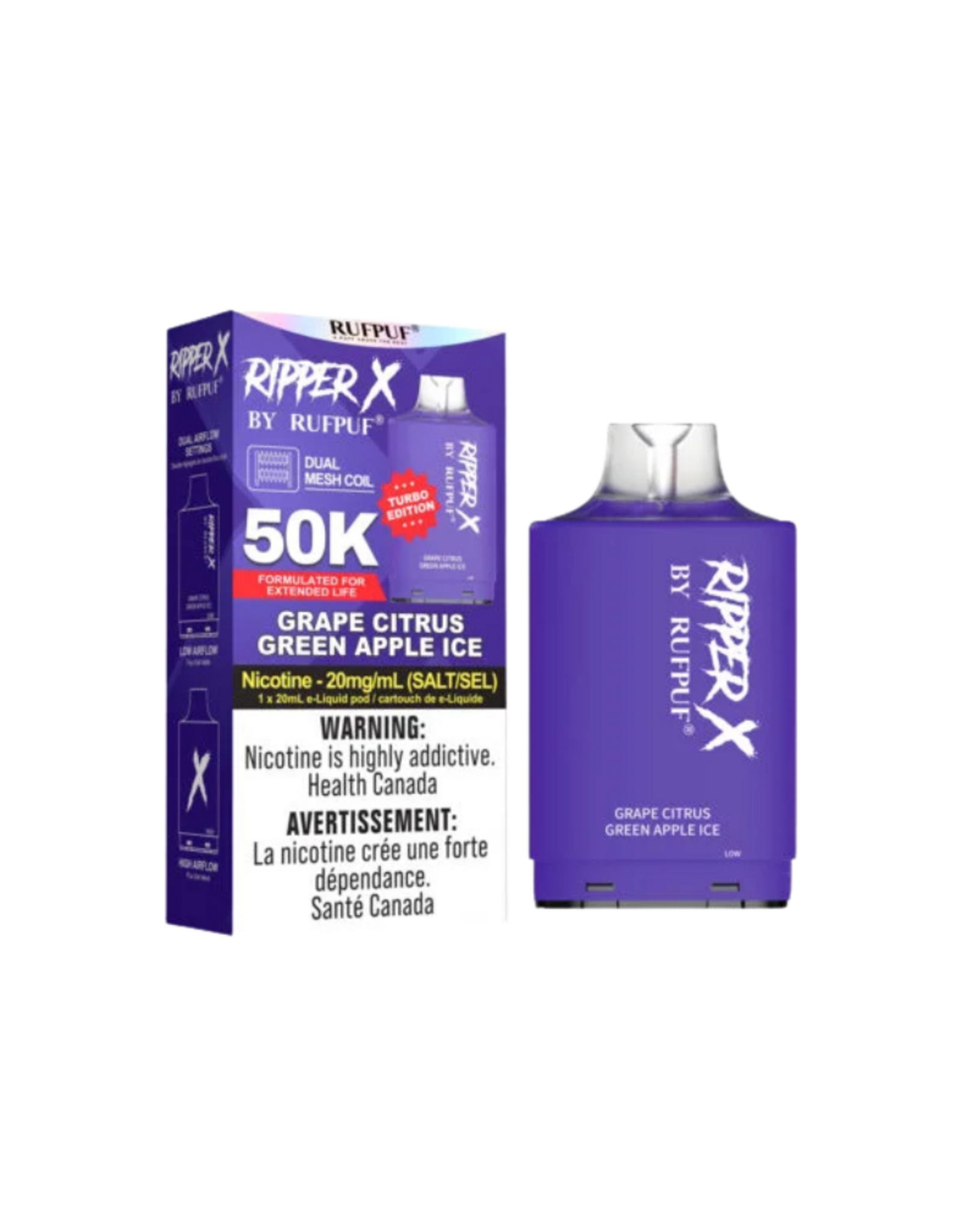 G core Level X | G Core Ripper X 50K Pod (20mL)