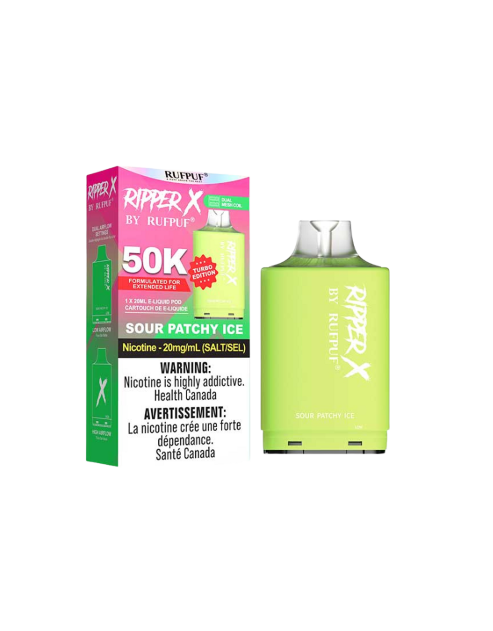 G core Level X | G Core Ripper X 50K Pod (20mL)