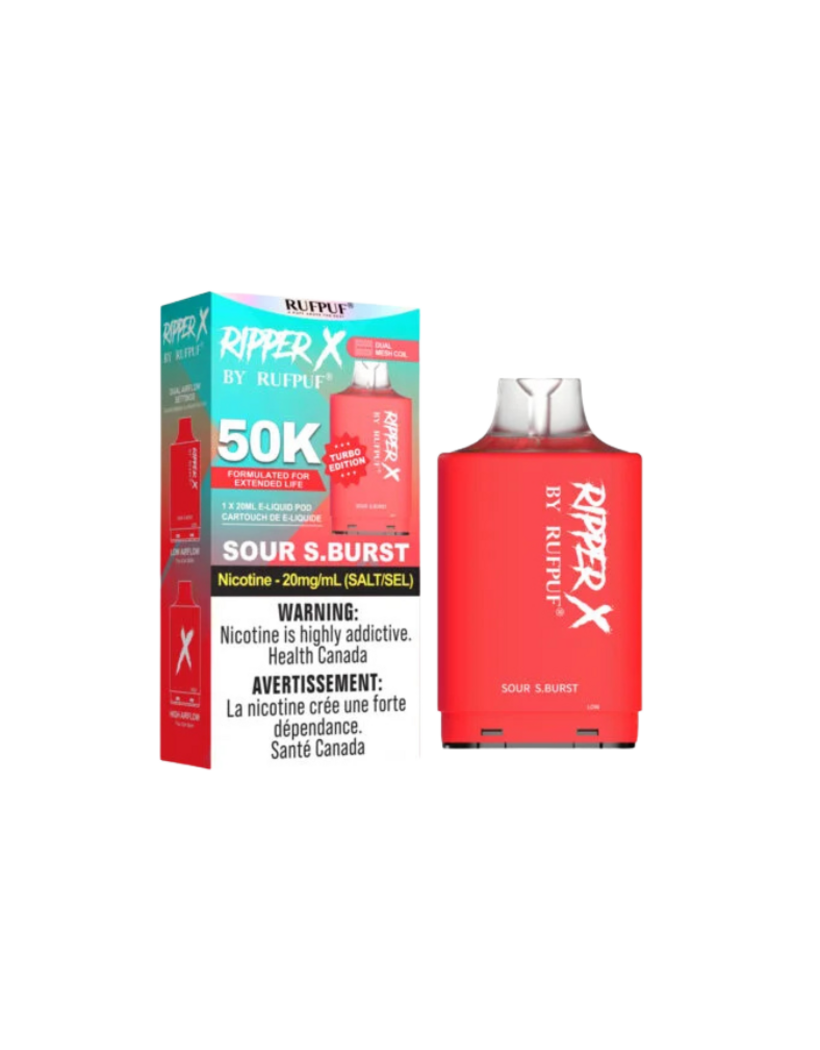 G core Level X | G Core Ripper X 50K Pod (20mL)