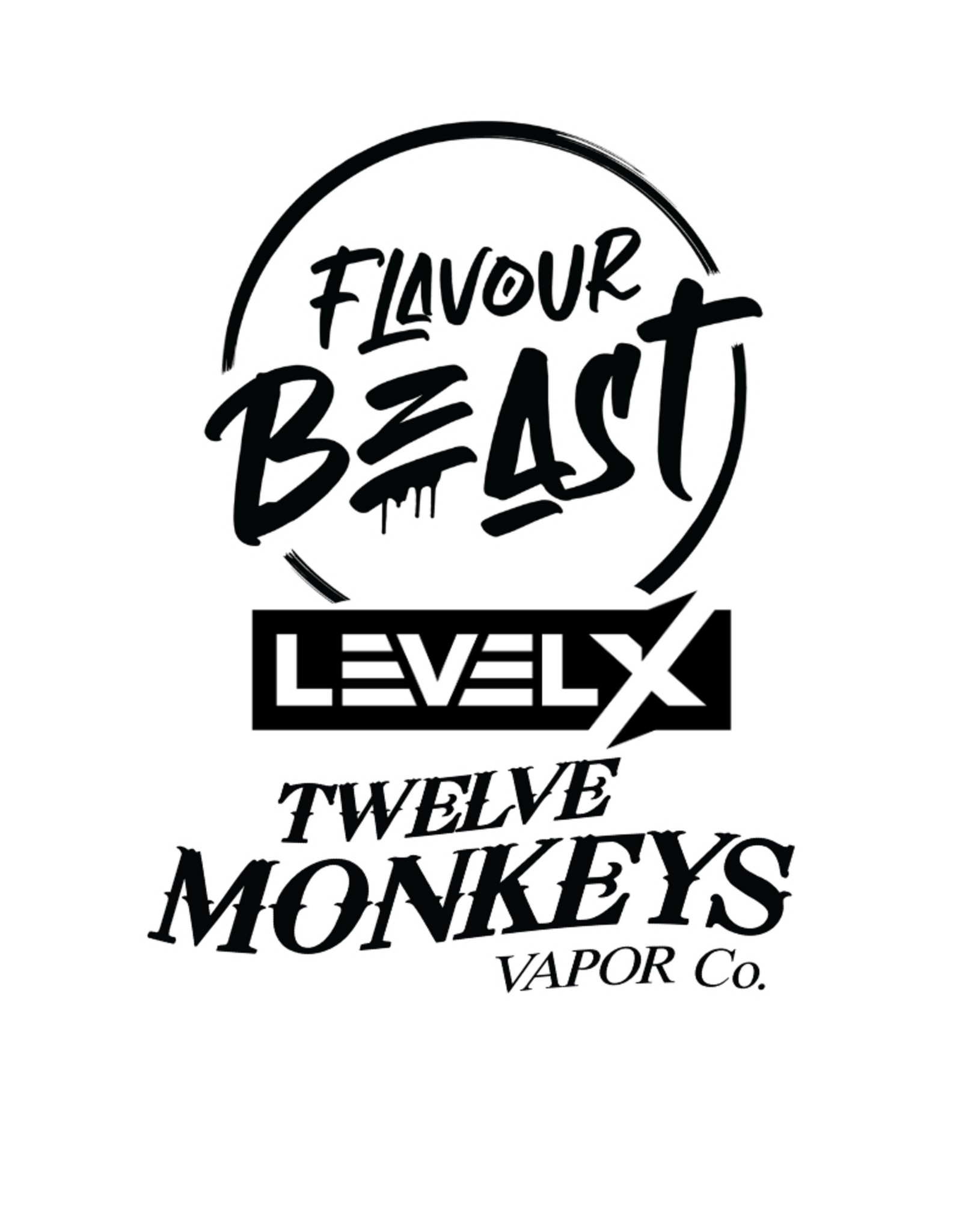 Flavour Beast Level X G2 Ultra | Flavour Beast 50K Pod | Twelve Monkeys (20mL)