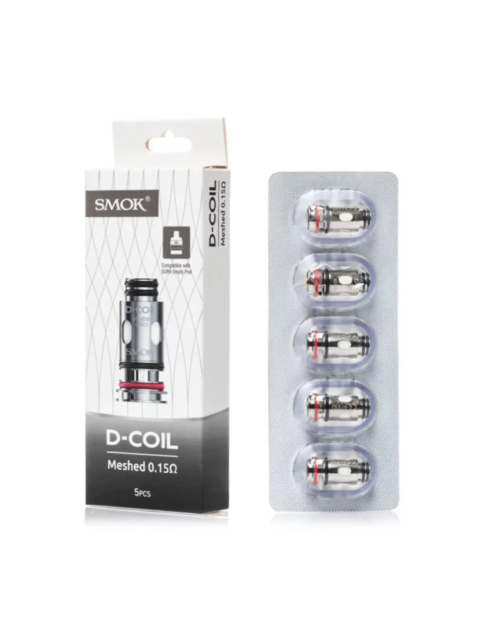 Smok Smok D-Coil Meshed Replacement Coils (5/Pk)