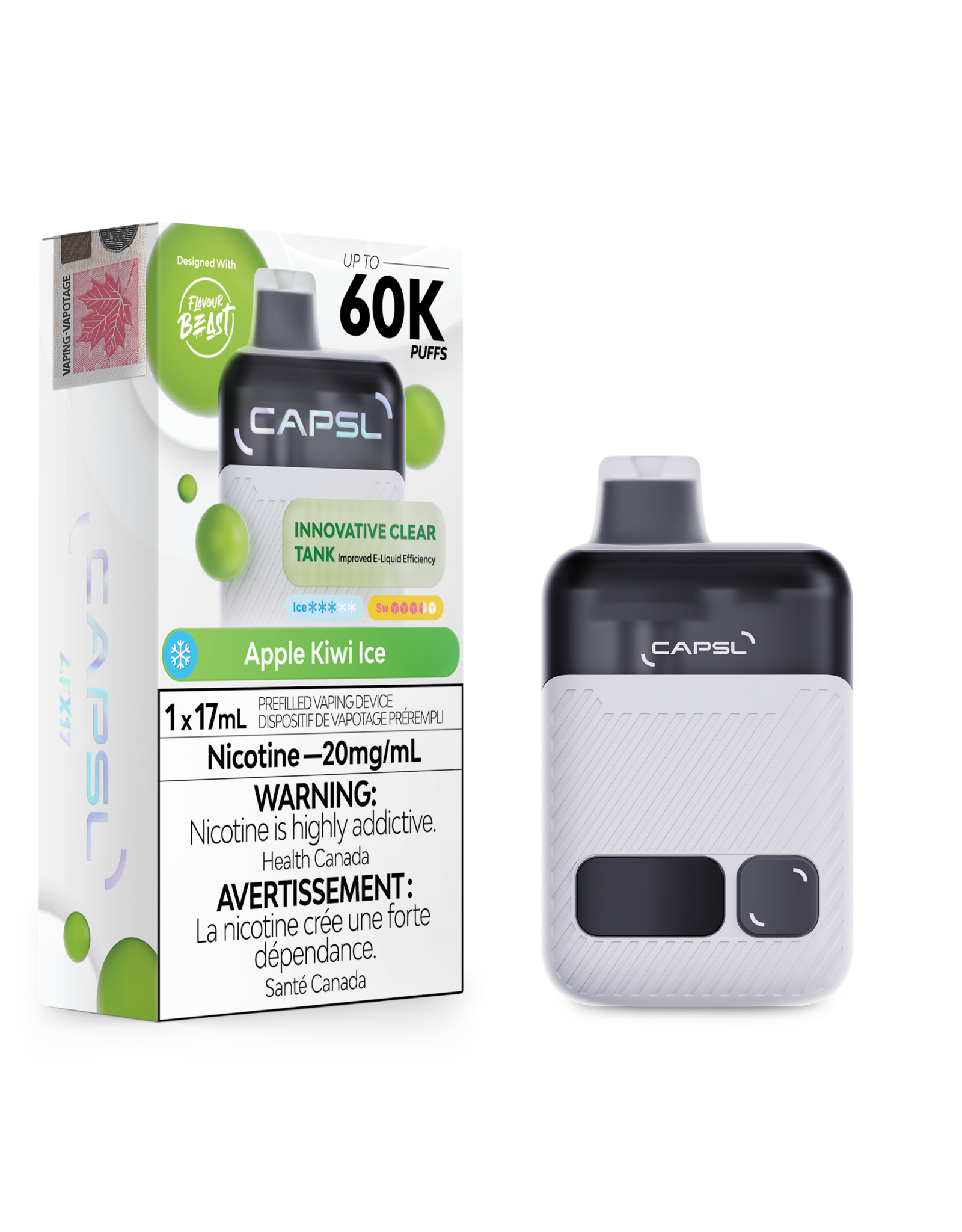 CAPSL CAPSL | AFX17 | Disposable Device 60K (17mL)
