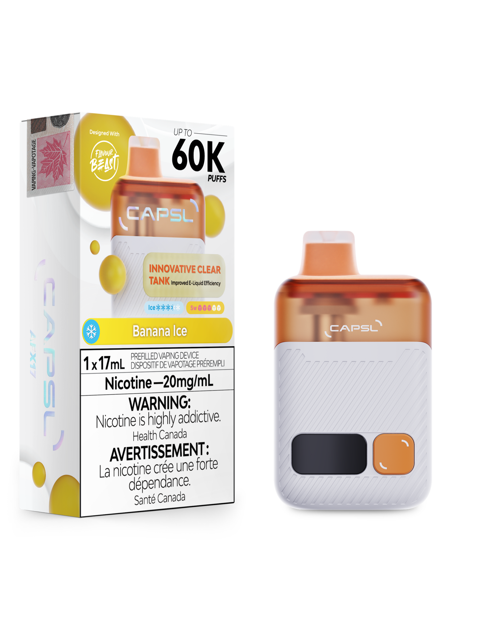 CAPSL CAPSL | AFX17 | Disposable Device 60K (17mL)