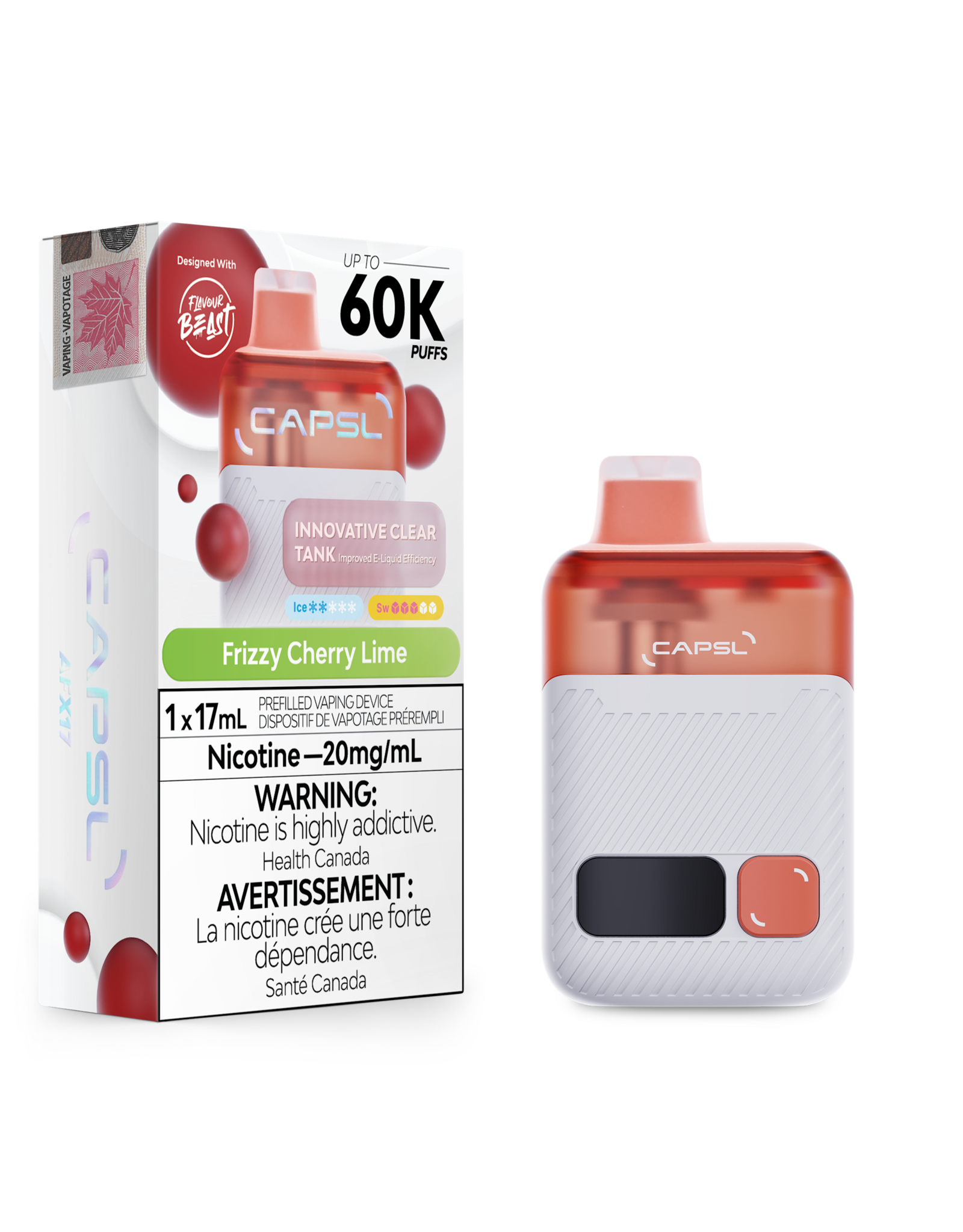 CAPSL CAPSL | AFX17 | Disposable Device 60K (17mL)