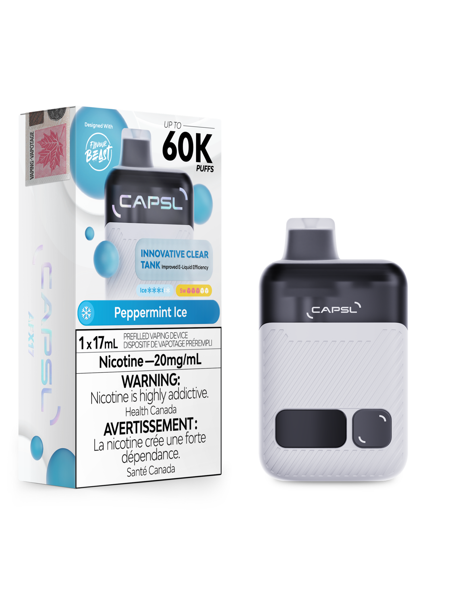 CAPSL CAPSL | AFX17 | Disposable Device 60K (17mL)