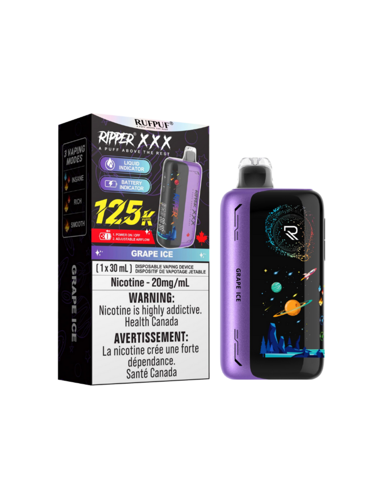 G core G Core | Ripper XXX | 125K Disposable Device (30mL)