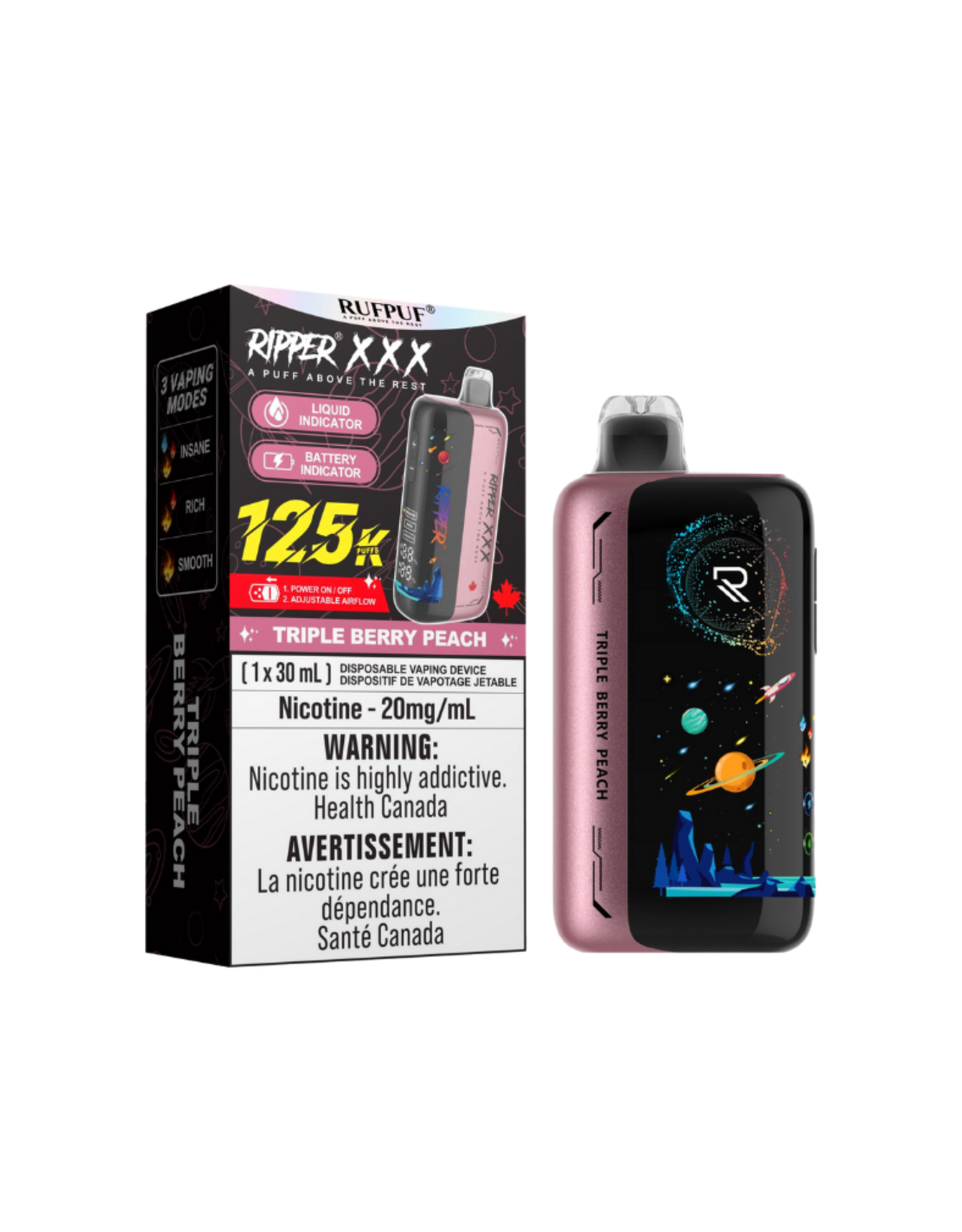 G core G Core | Ripper XXX | 125K Disposable Device (30mL)