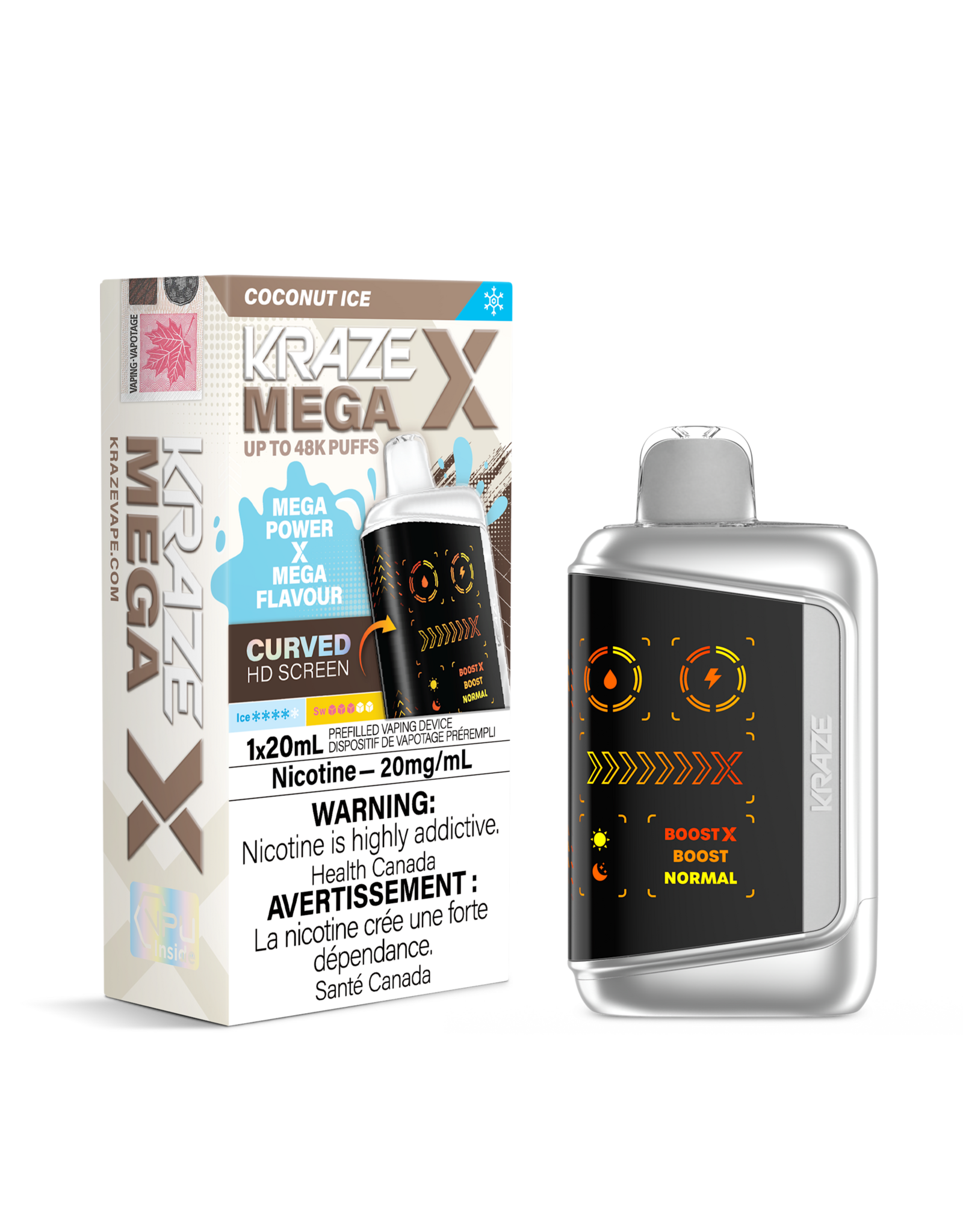Kraze Kraze | Mega X | 42K Disposable Device (20mL)