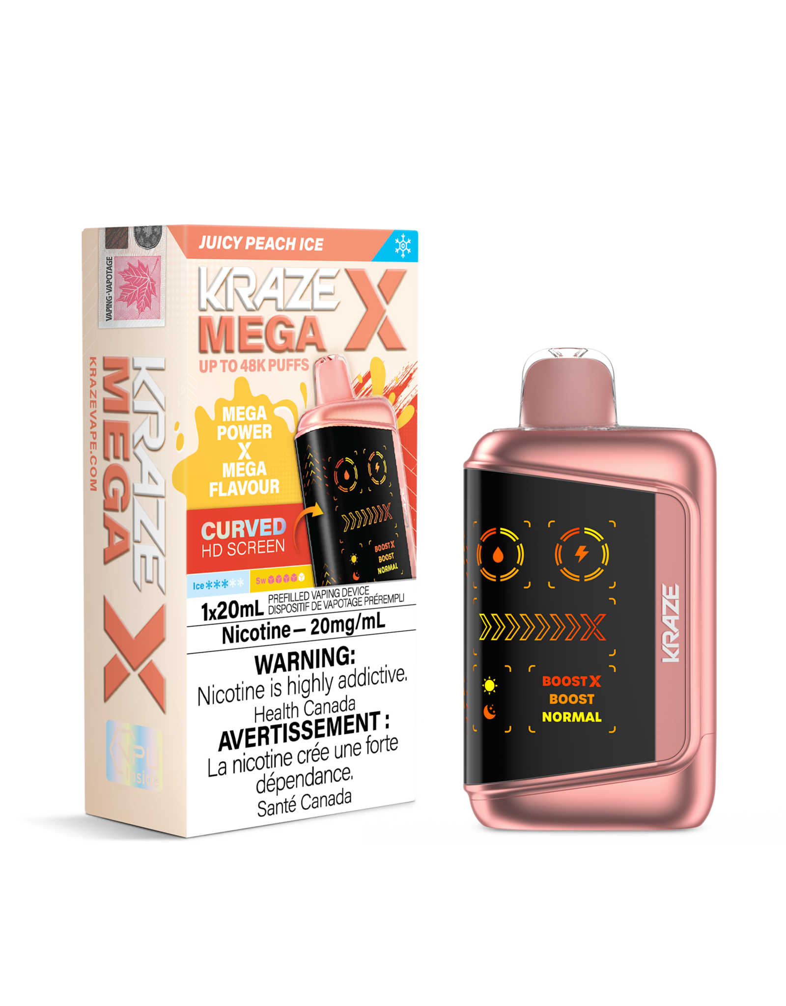 Kraze Kraze | Mega X | 42K Disposable Device (20mL)