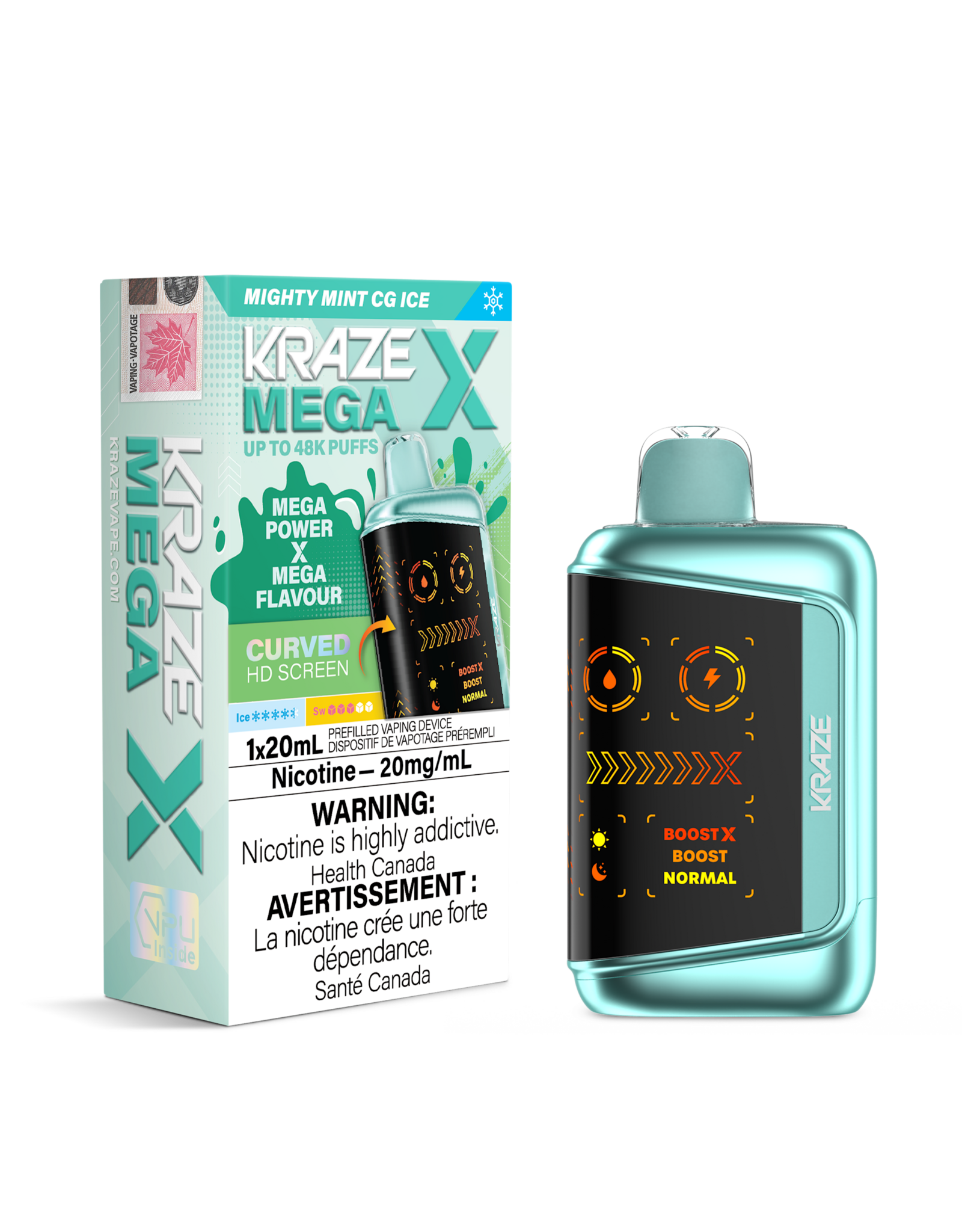 Kraze Kraze | Mega X | 42K Disposable Device (20mL)