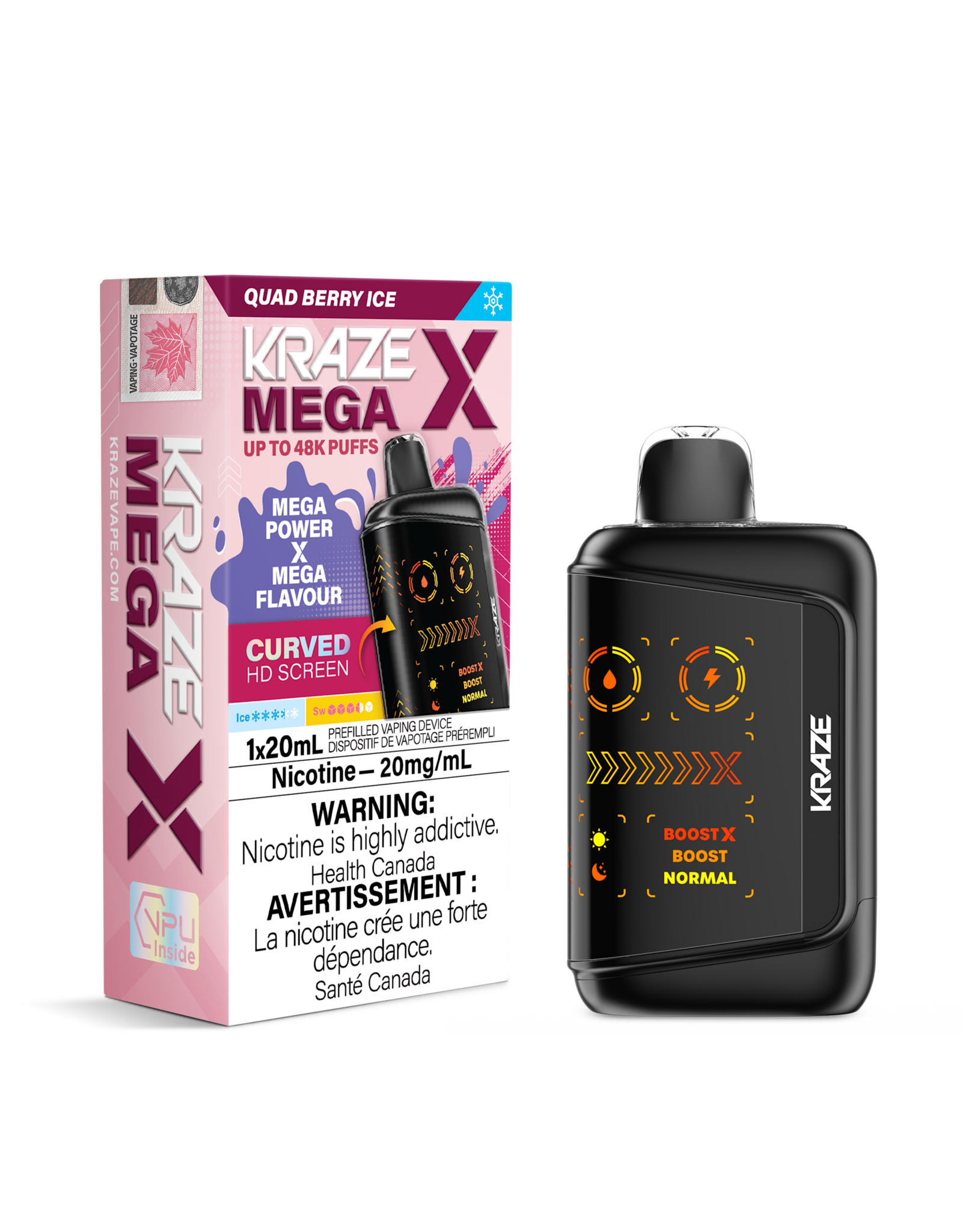Kraze Kraze | Mega X | 42K Disposable Device (20mL)