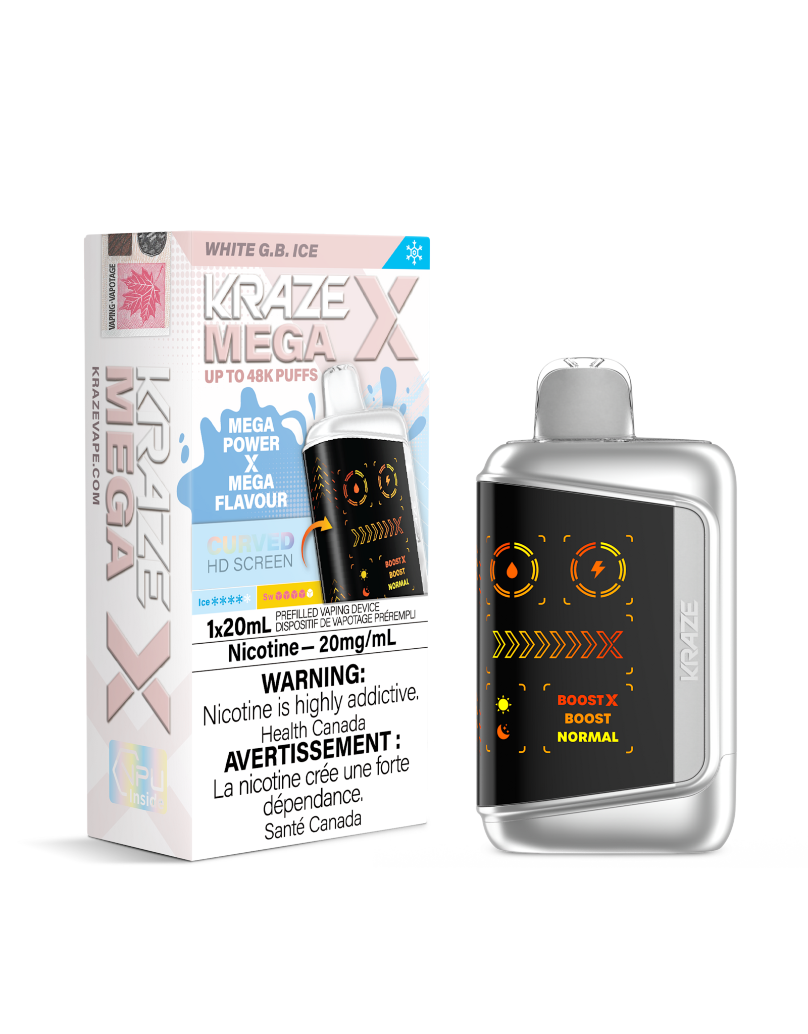 Kraze Kraze | Mega X | 42K Disposable Device (20mL)