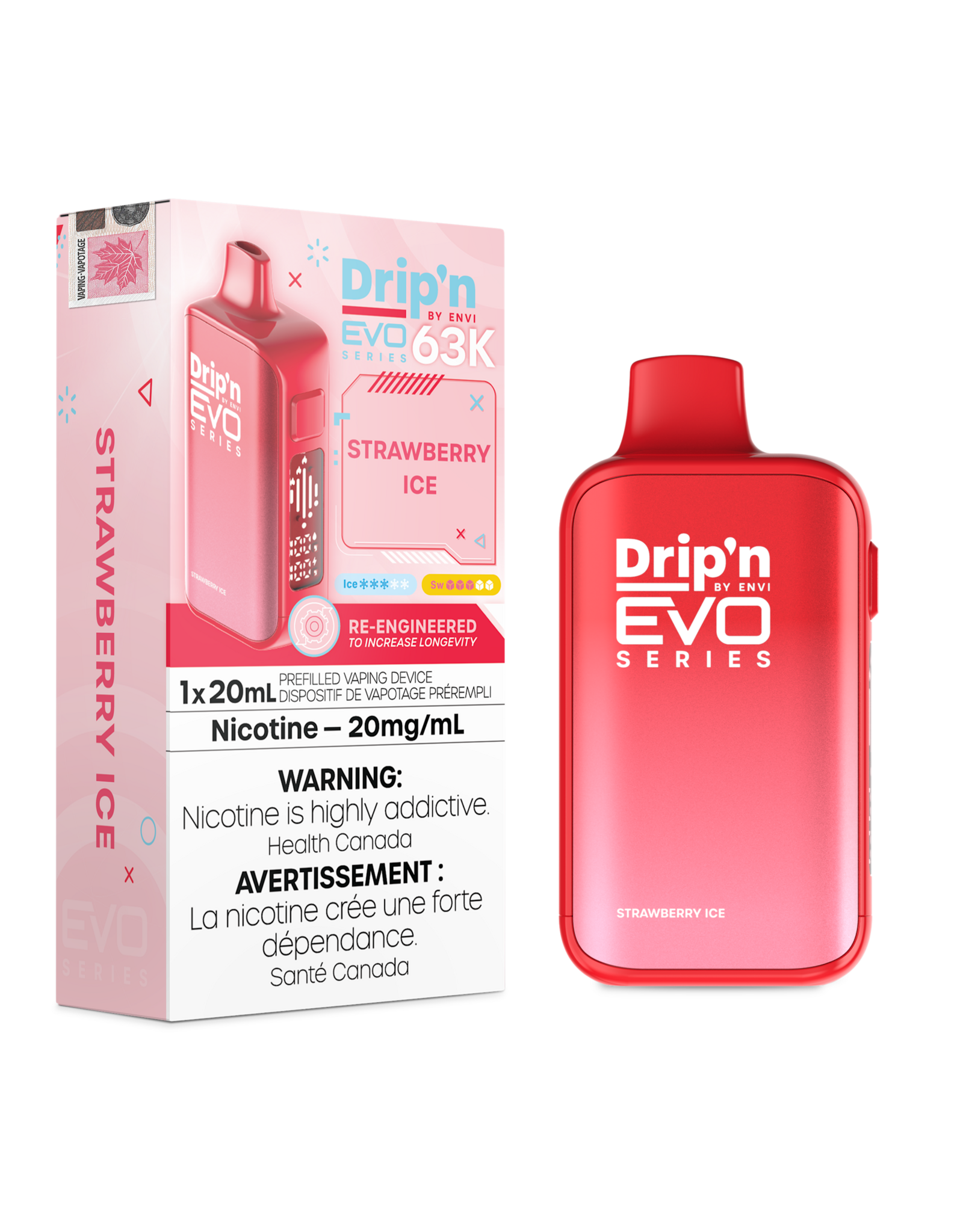 Envi Envi | Drip'n EVO | 63K Disposable Device (20mL)