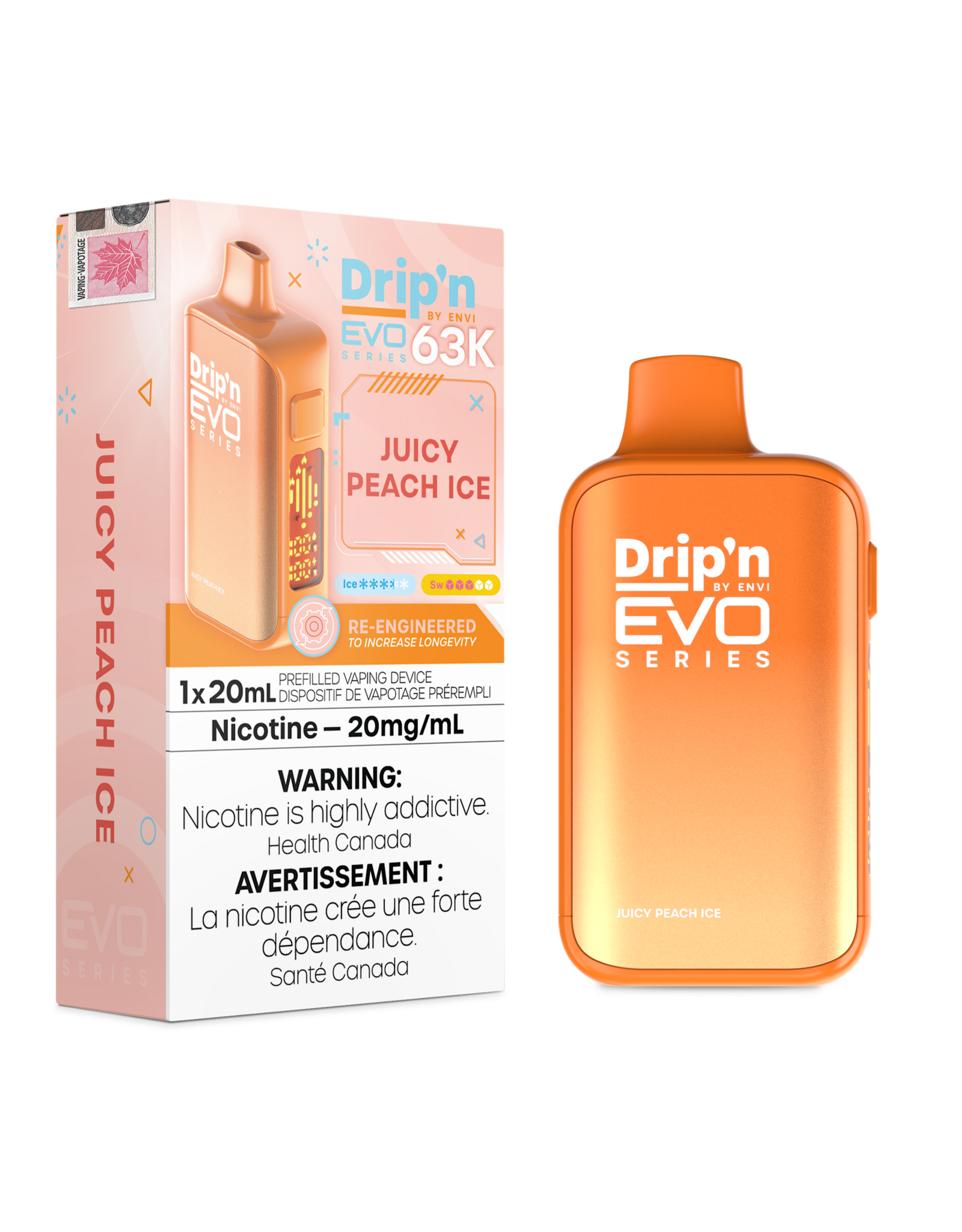 Envi Envi | Drip'n EVO | 63K Disposable Device (20mL)