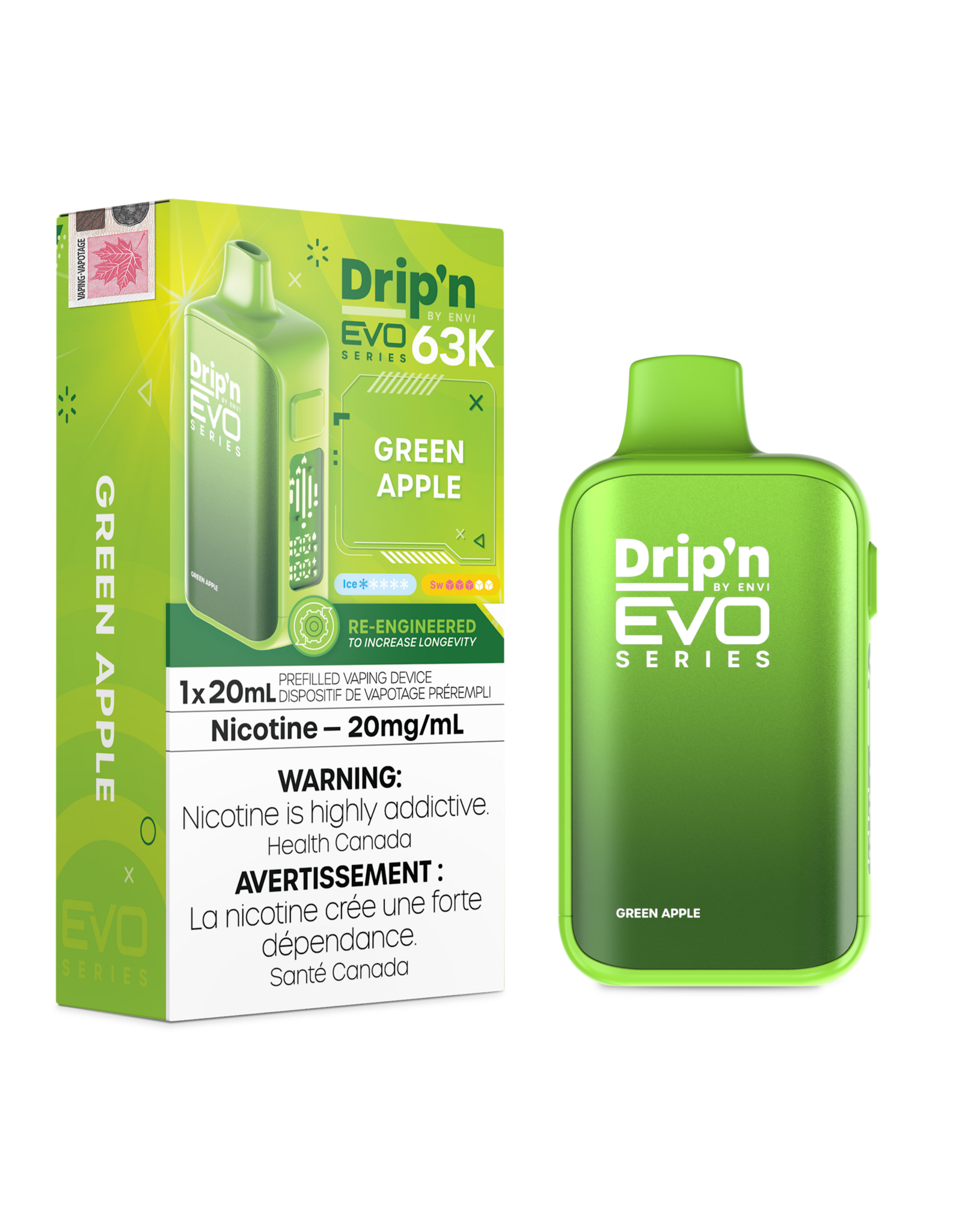 Envi Envi | Drip'n EVO | 63K Disposable Device (20mL)