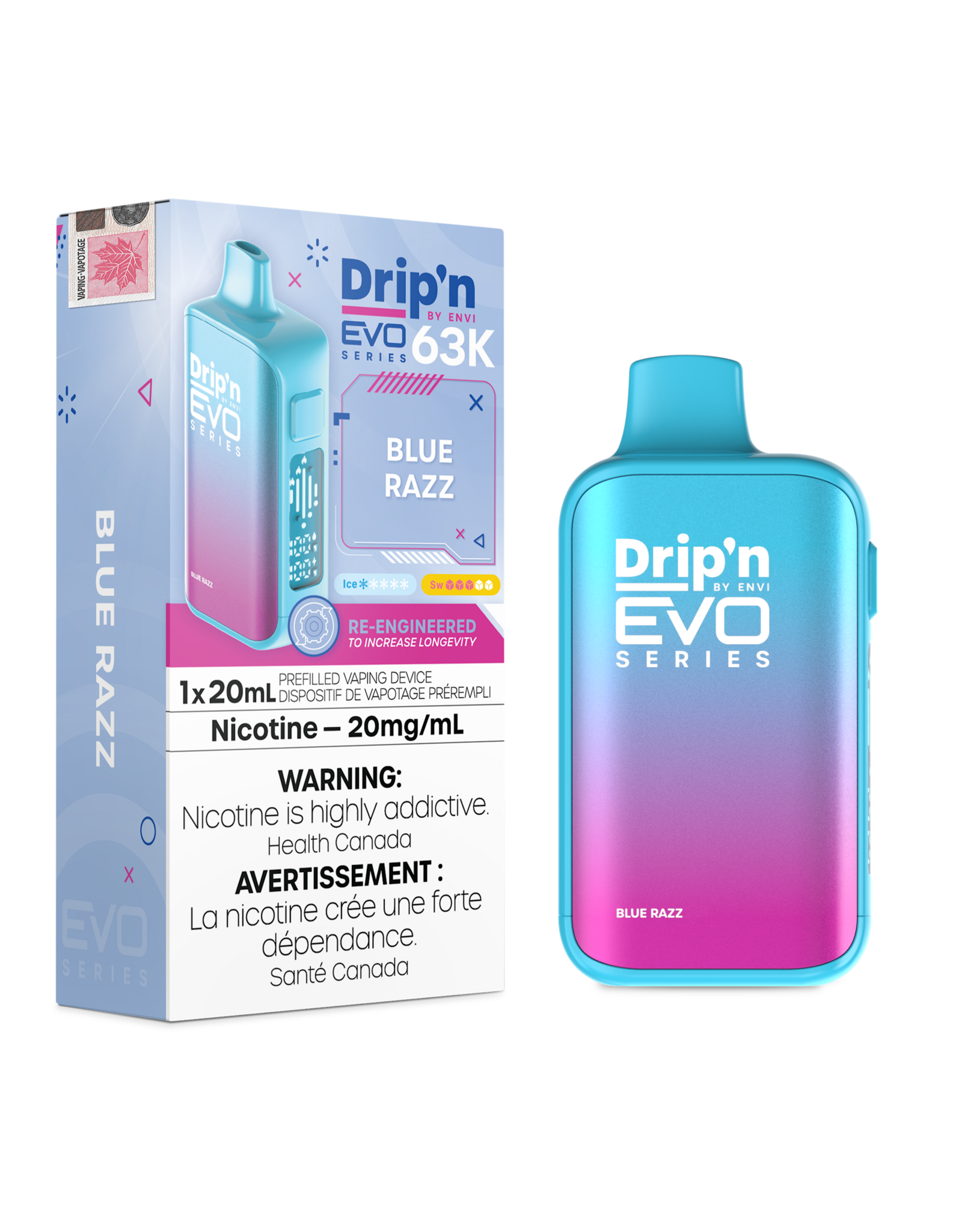 Envi Envi | Drip'n EVO | 63K Disposable Device (20mL)