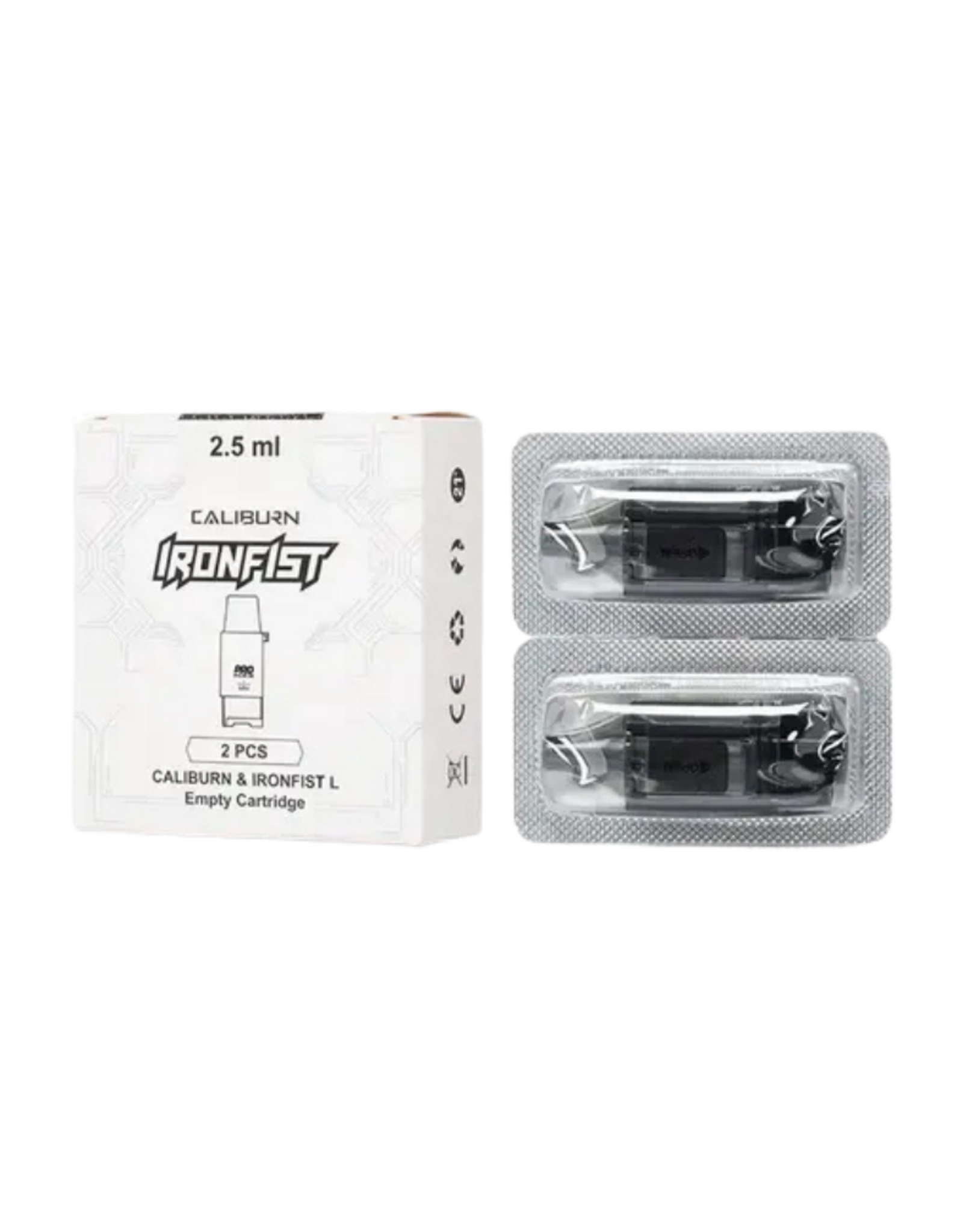 Uwell Uwell Caliburn Ironfist L Replacement Pods (2/Pk) (2mL) 0.8 ohm