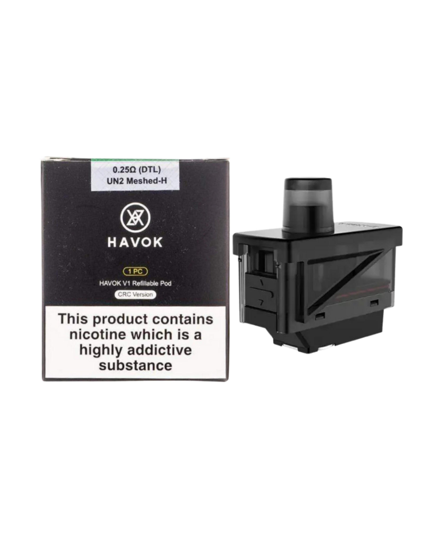 Uwell Uwell Havok Replacement Pod (1/Pk) (4mL) 0.25 ohm Mesh