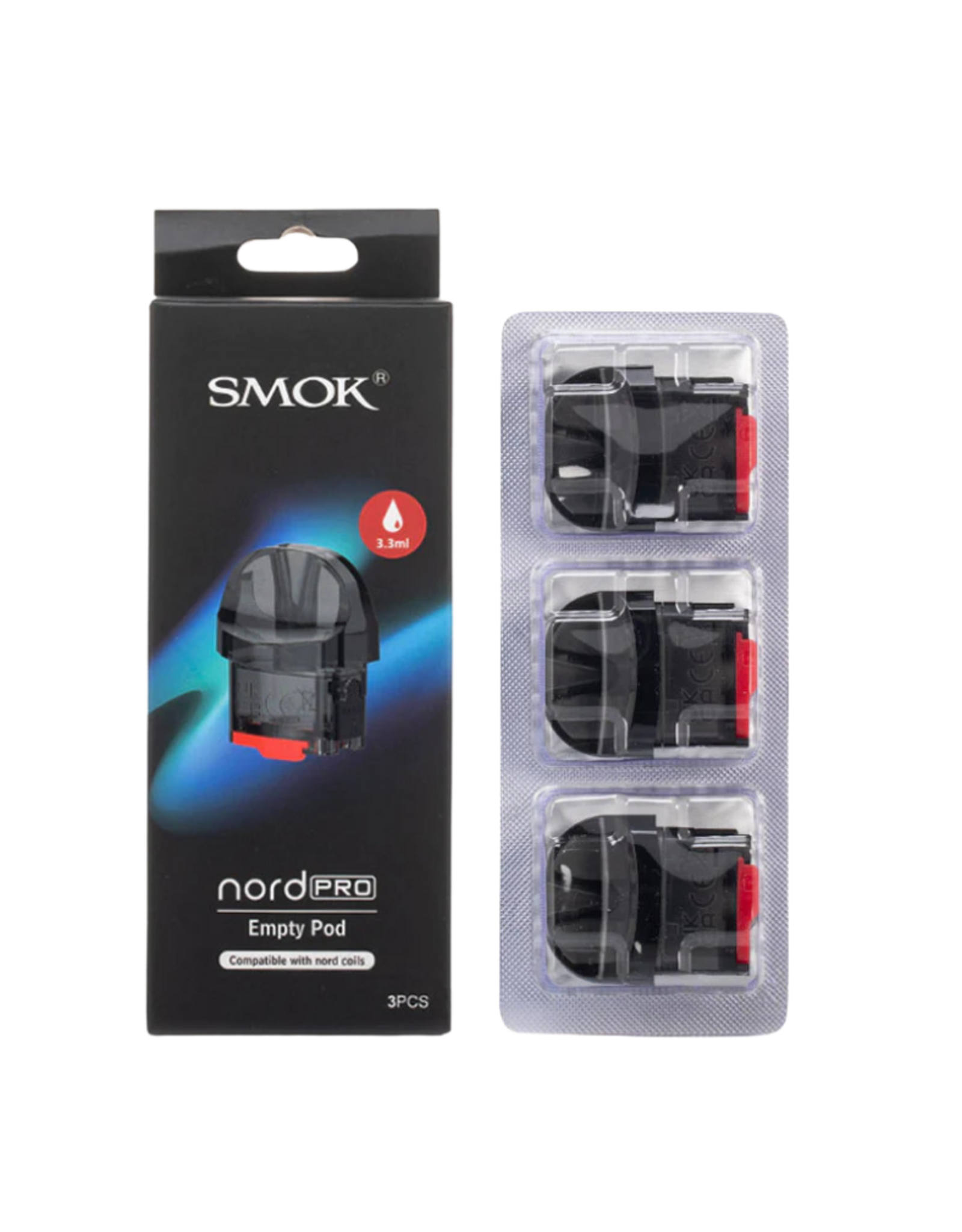 Smok Smok Nord Pro Replacement Pods (3/Pk) (3.3mL)