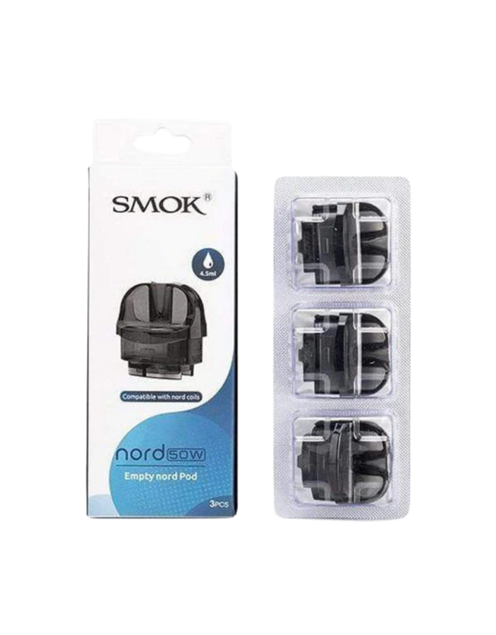Smok Smok Nord 50W Empty Replacement Pods (3/Pk)