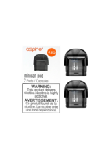 Aspire Aspire Minican Replacement Pods (2/Pk) (3mL) 0.8 ohm Mesh