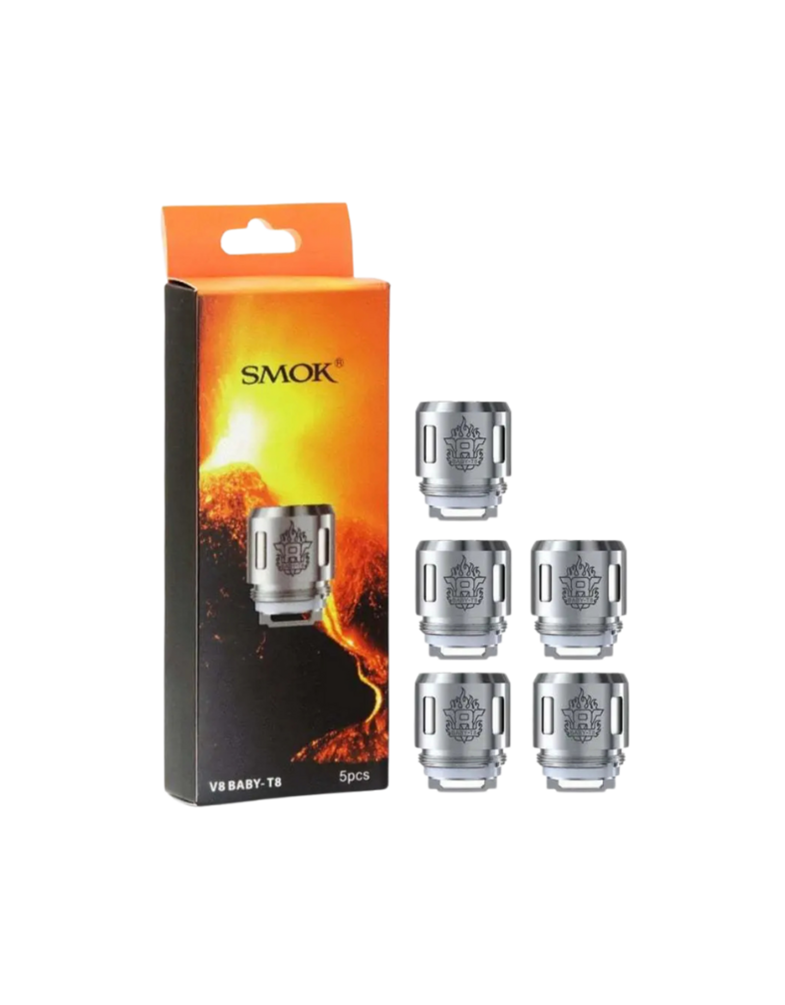 Smok Smok V8 Mini Replacement Coils (5/Pk) V8 Mesh 0.15 ohm