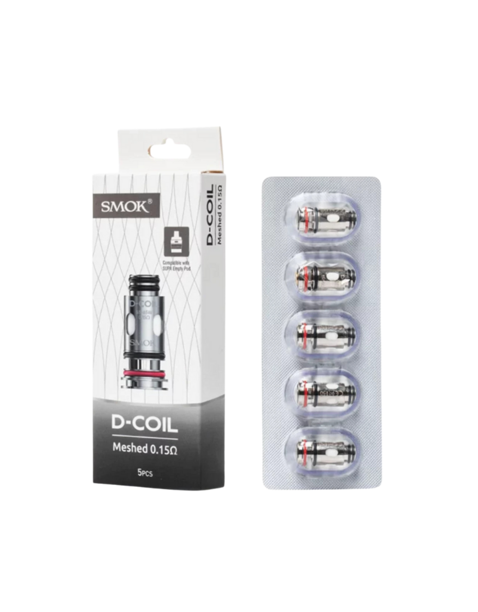 Smok Smok D-Coil Meshed Replacement Coils (5/Pk)