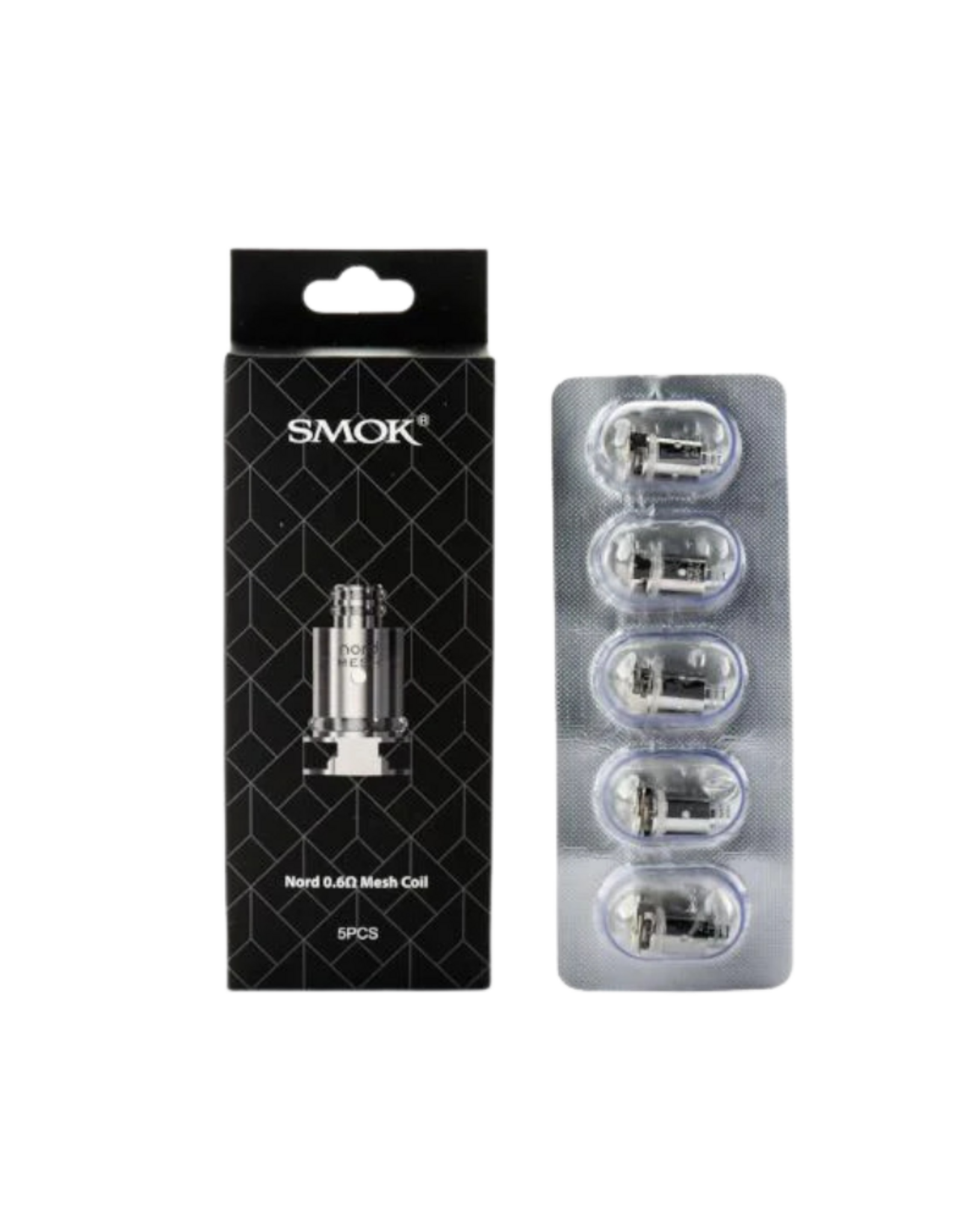 Smok Smok Nord Replacement Coils (5/Pk) 0.6 ohm Meshed