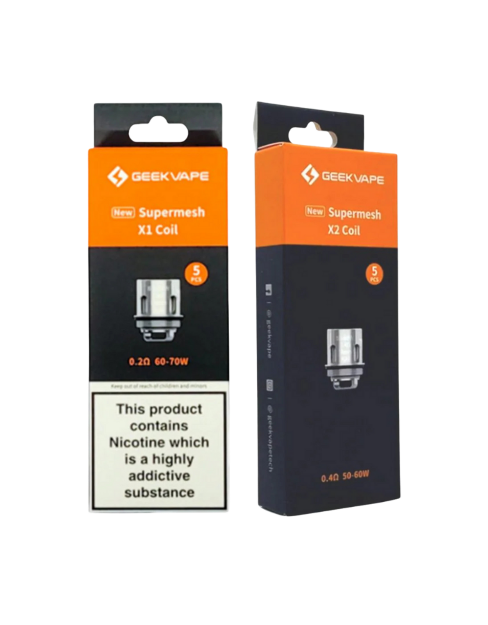 Geek Vape Geekvape Cerberus Super Mesh Replacement Coils (5/Pk)