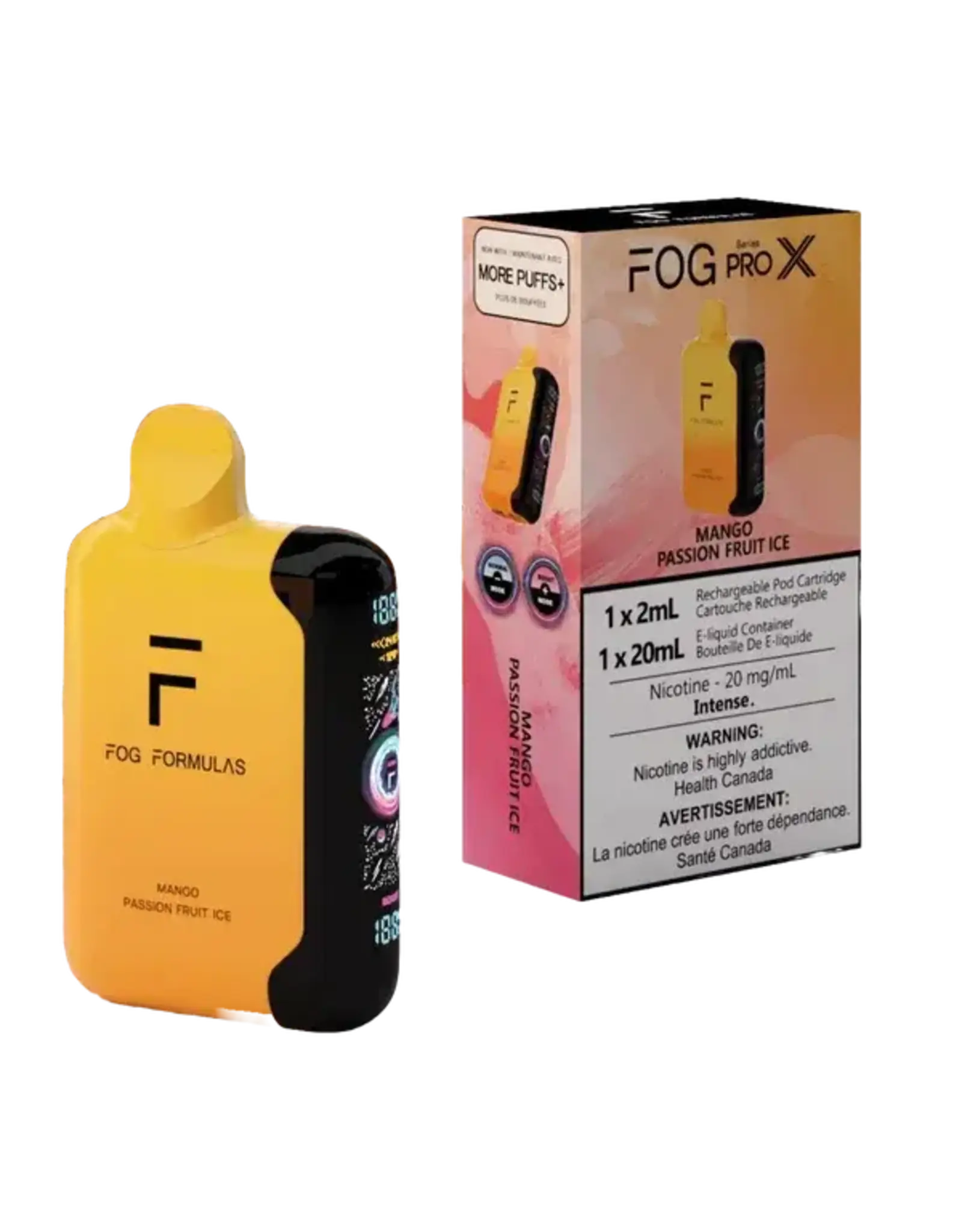 Fog Formula FOG Series Pro X | 15k Disposable Device (20mL)