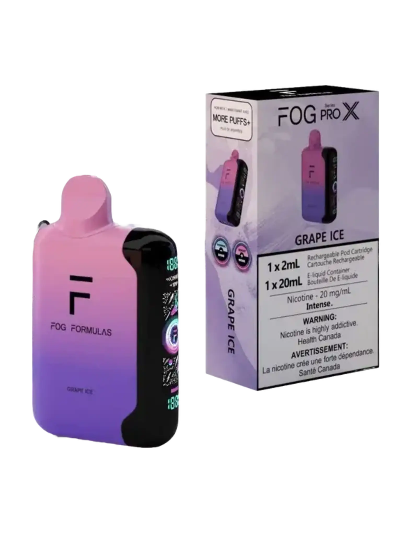 Fog Formula FOG Series Pro X | 15k Disposable Device (20mL)