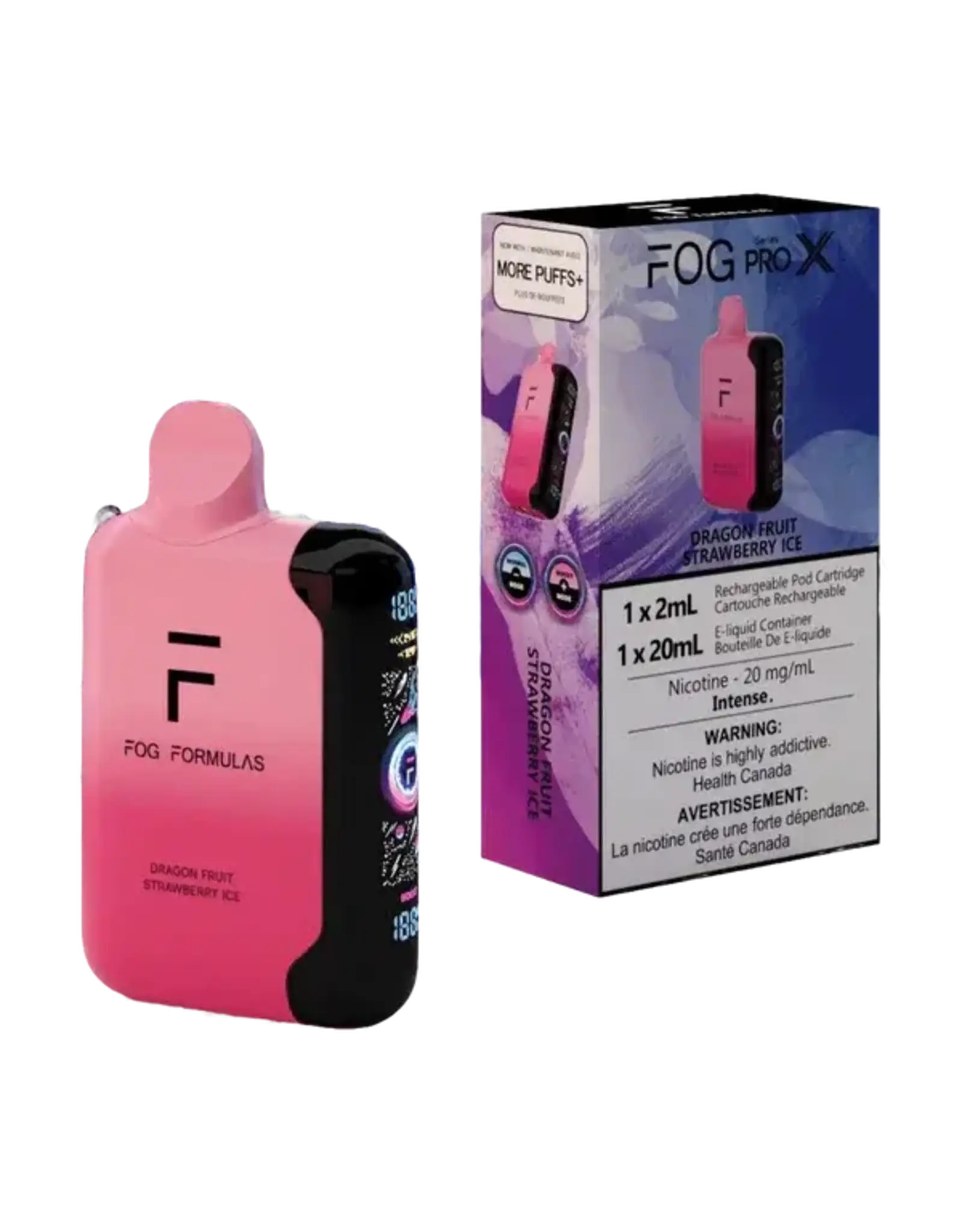 Fog Formula FOG Series Pro X | 15k Disposable Device (20mL)