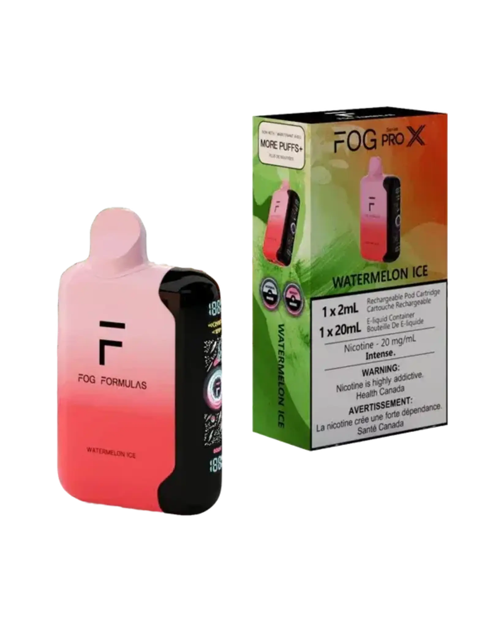 Fog Formula FOG Series Pro X | 15k Disposable Device (20mL)